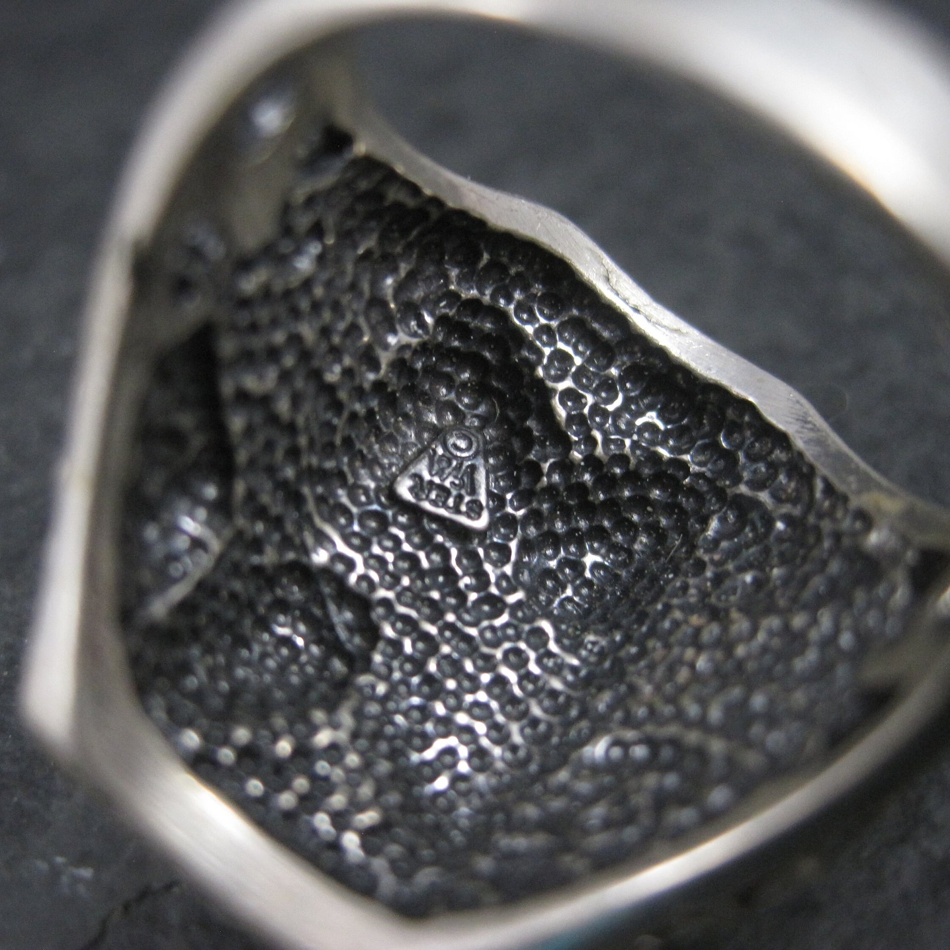 Mens Sterling Black Hills Silver Ring Size 9