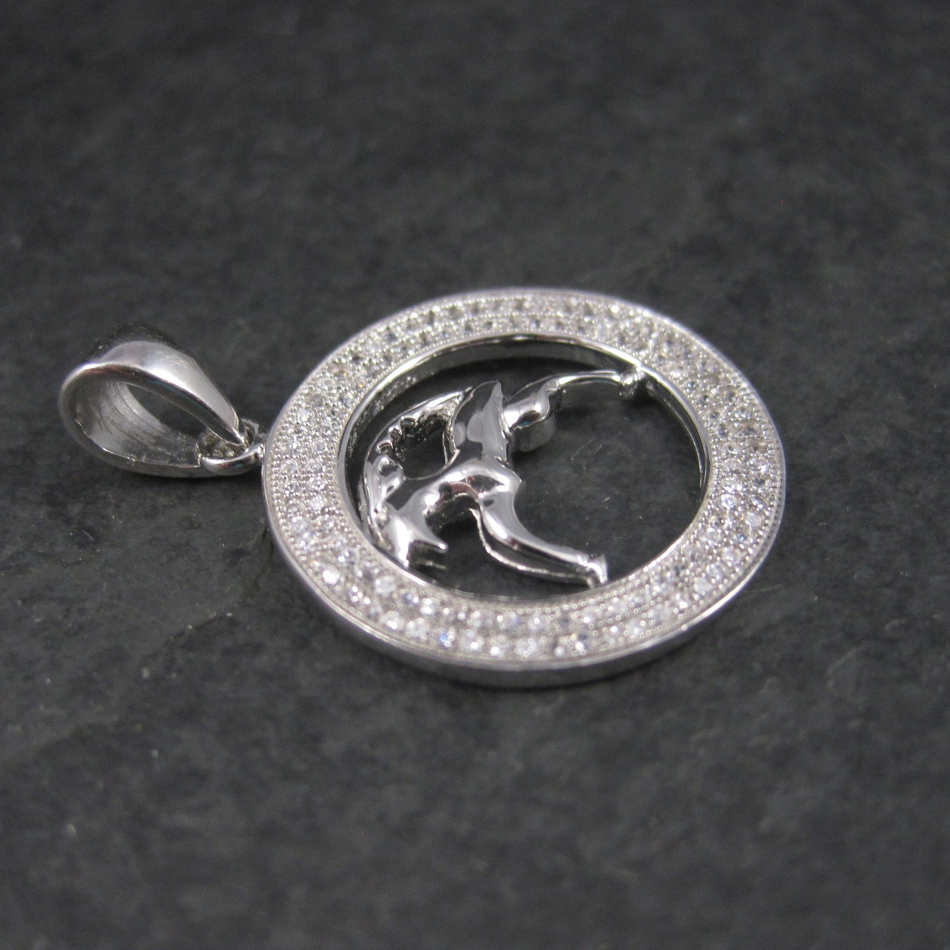 Sterling Zodiac Capricorn Pendant