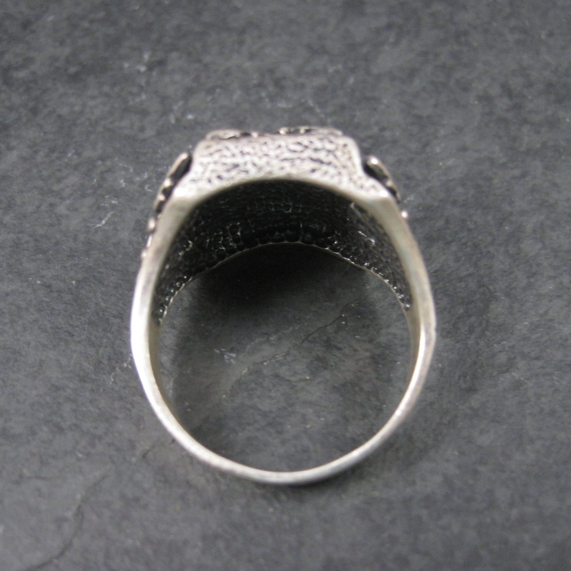 Mens Black Hills Silver Ring