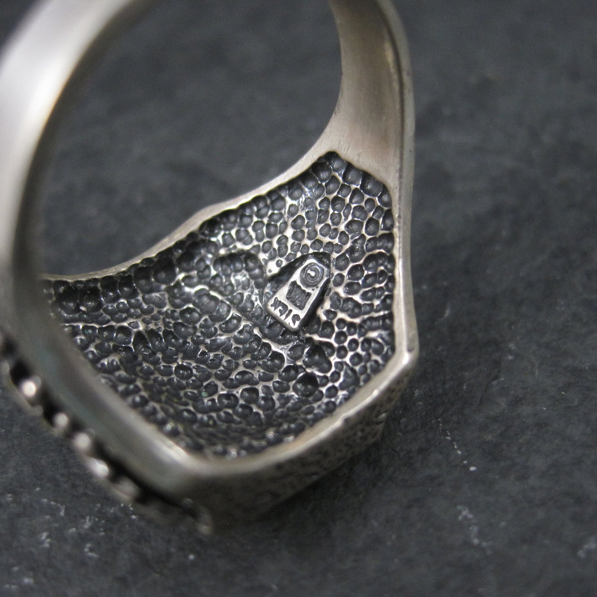 Mens Black Hills Silver Ring