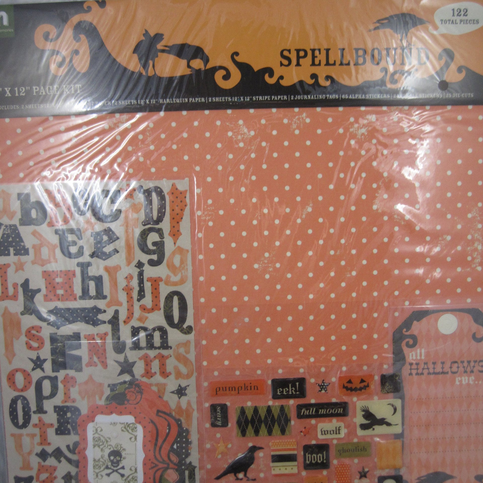 Making Memories Spellbound 12x12 Scrapbooking Page Kit