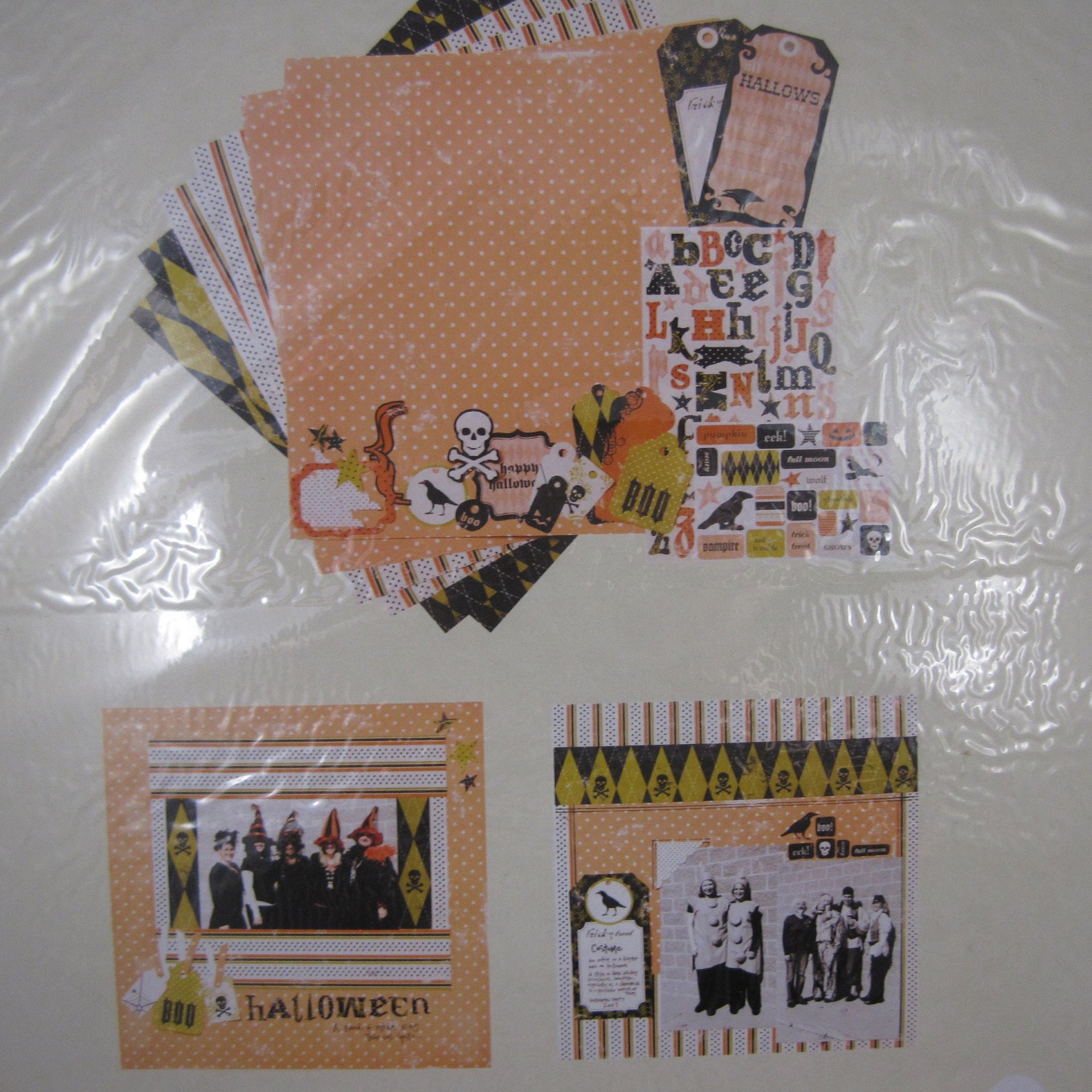 Making Memories Spellbound 12x12 Scrapbooking Page Kit