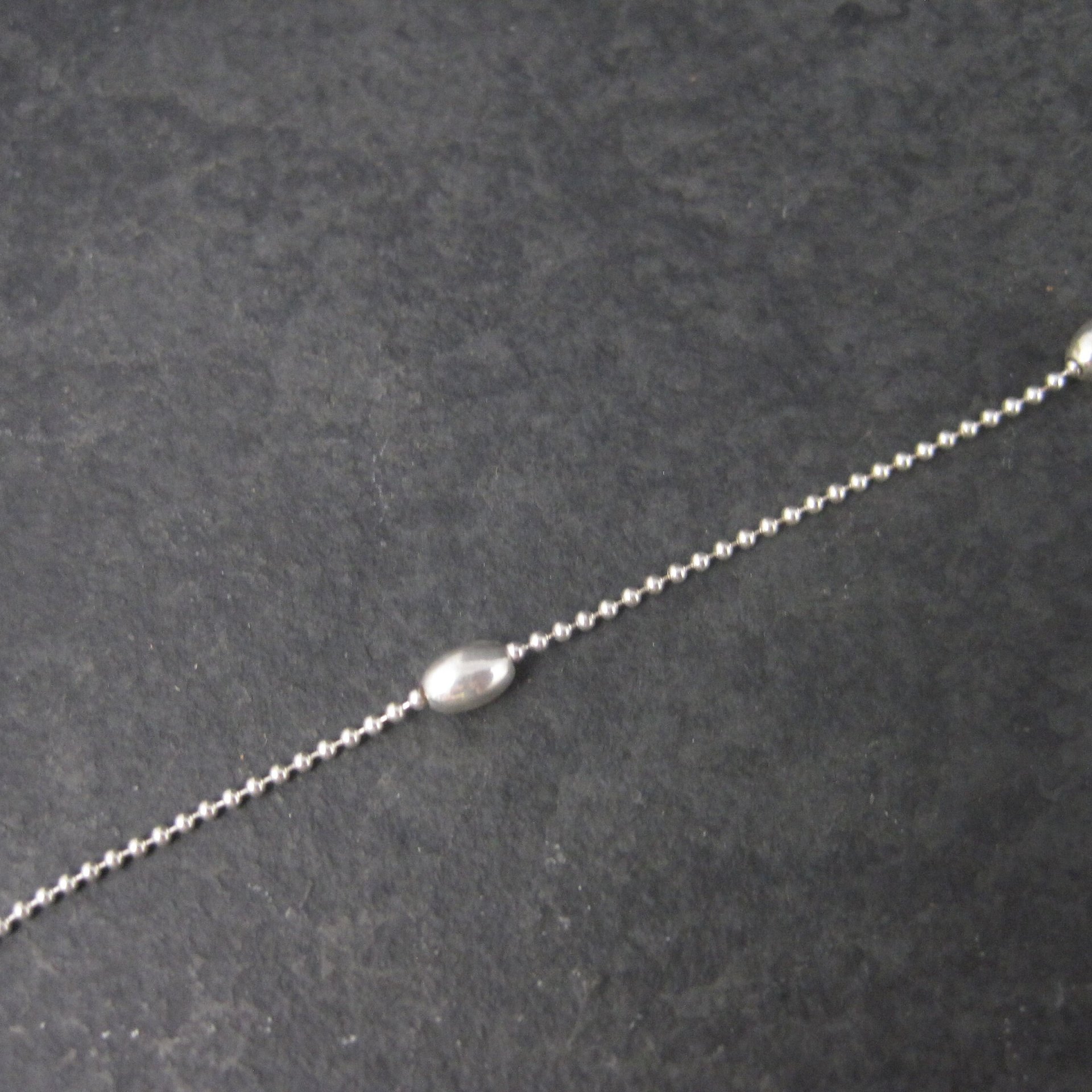 Dainty Italian Ball Chain Bracelet 9 Inches