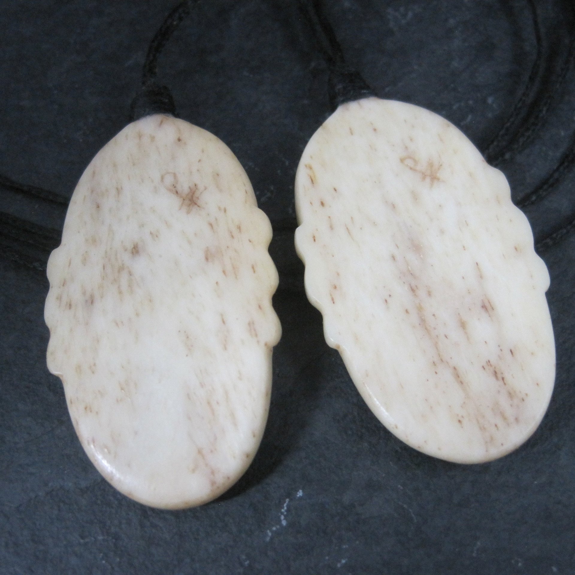 Maori Mother and Father of Creation Pendants Necklaces