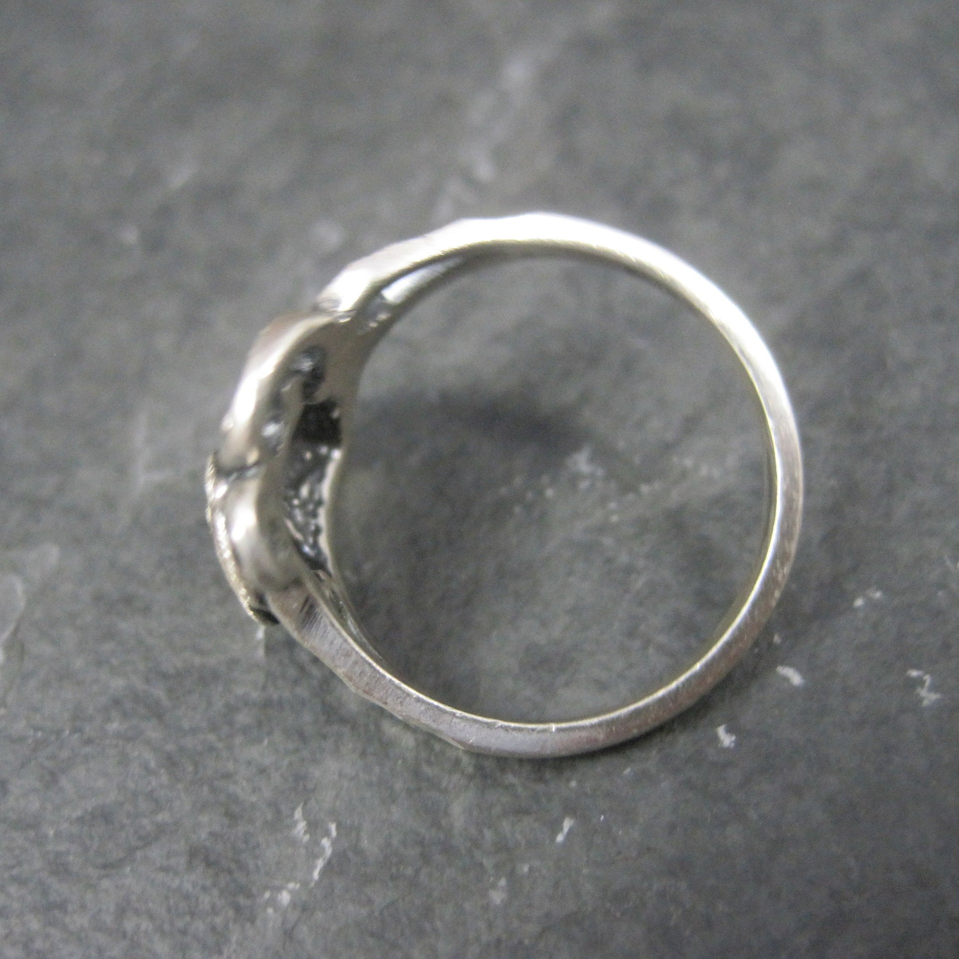 Black Hills Silver Leaf Ring Size 6