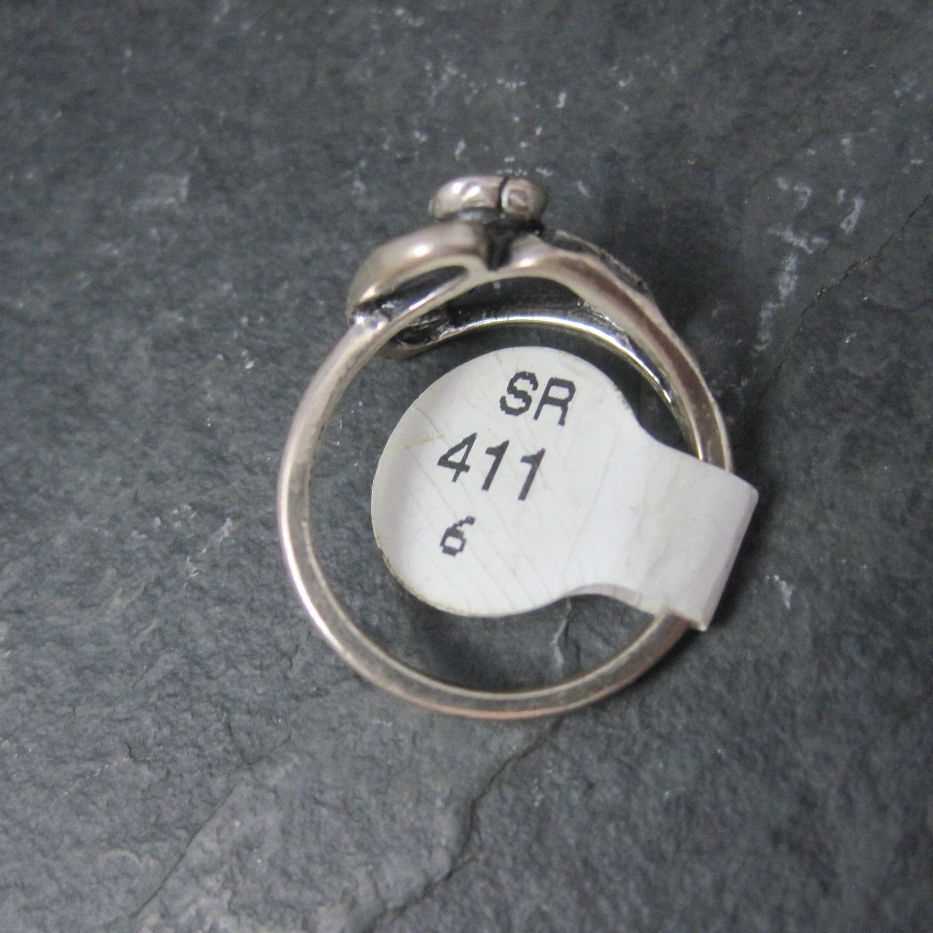 Vintage Black Hills Sterling Rose Ring
