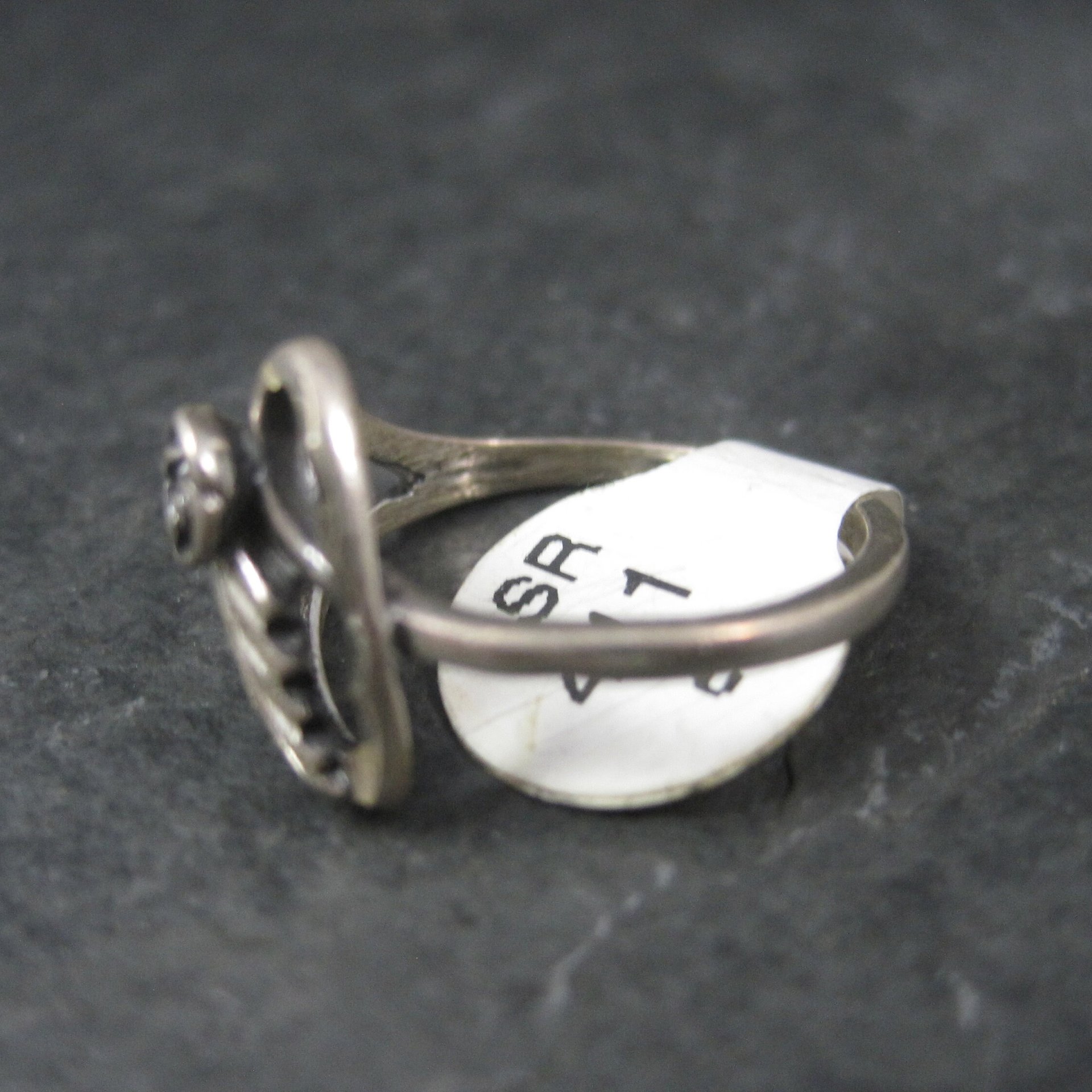 Vintage Black Hills Sterling Rose Ring
