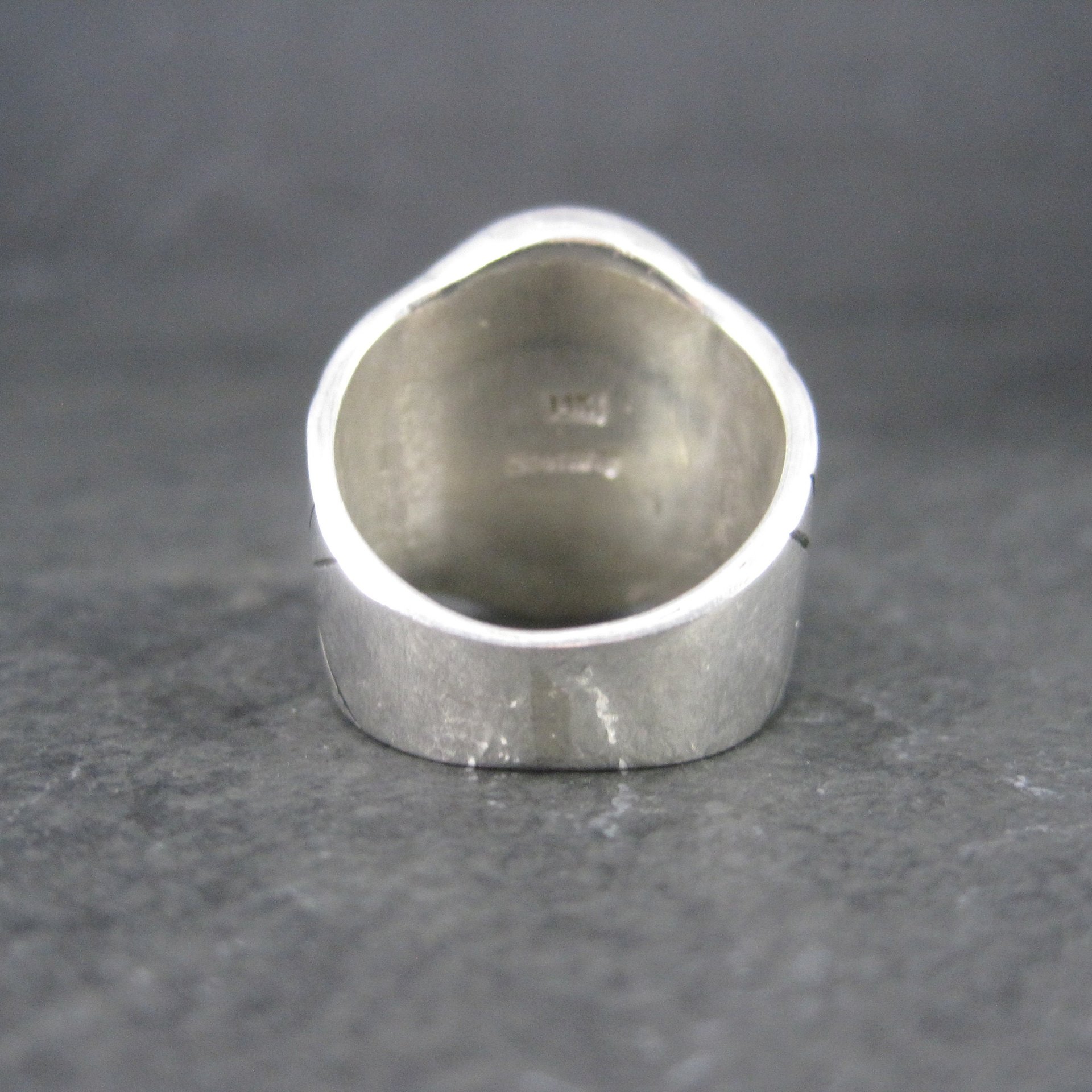 Vintage Sterling 14K Kokopelli Ring Size 5.75