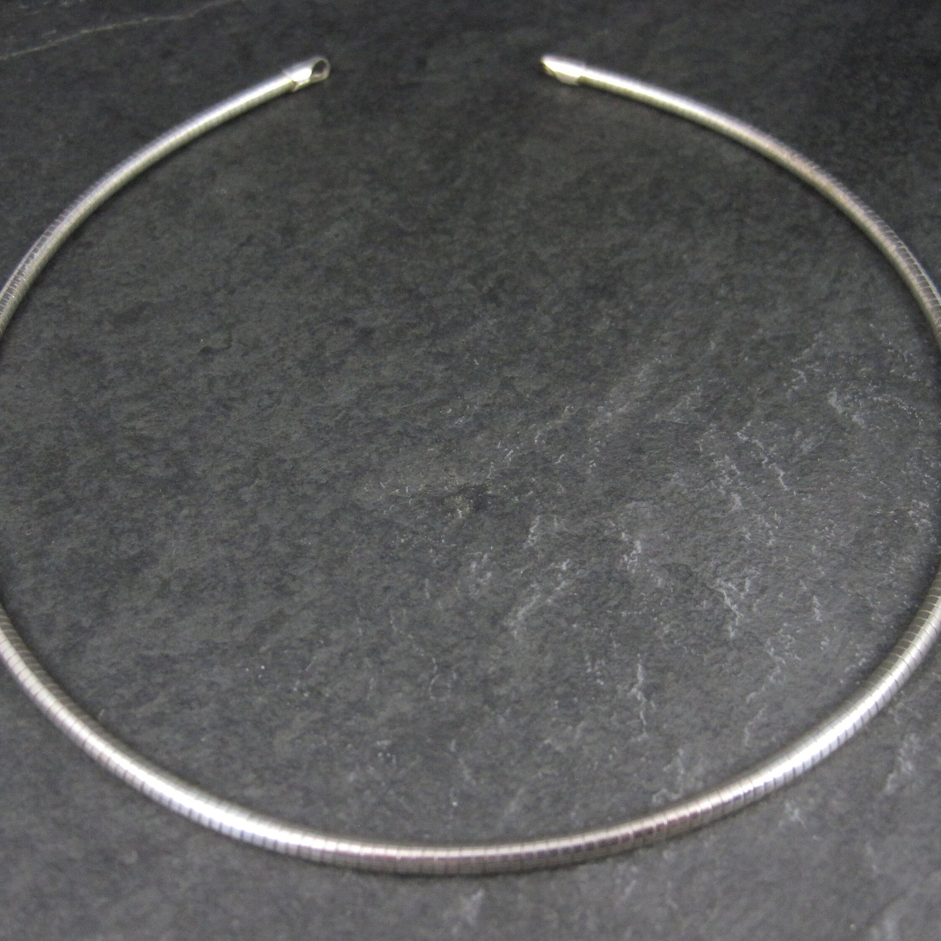 Vintage 3mm Italian Sterling Snake Chain 15 Inches Needs Clasp