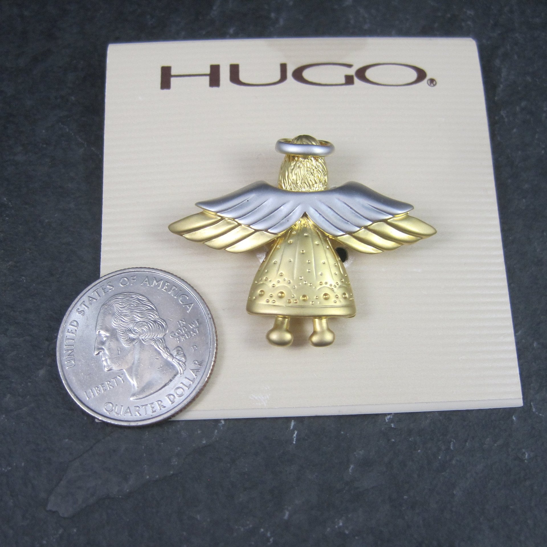 Estate Hugo Angel Brooch