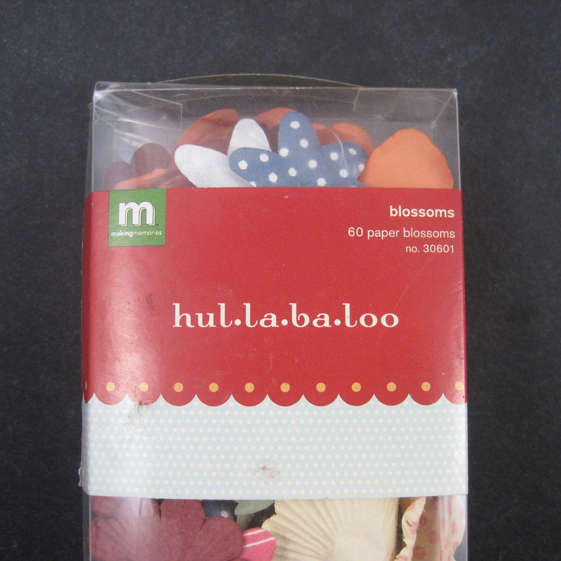 Discontinued Making Memories Hullabaloo Paper Flowers