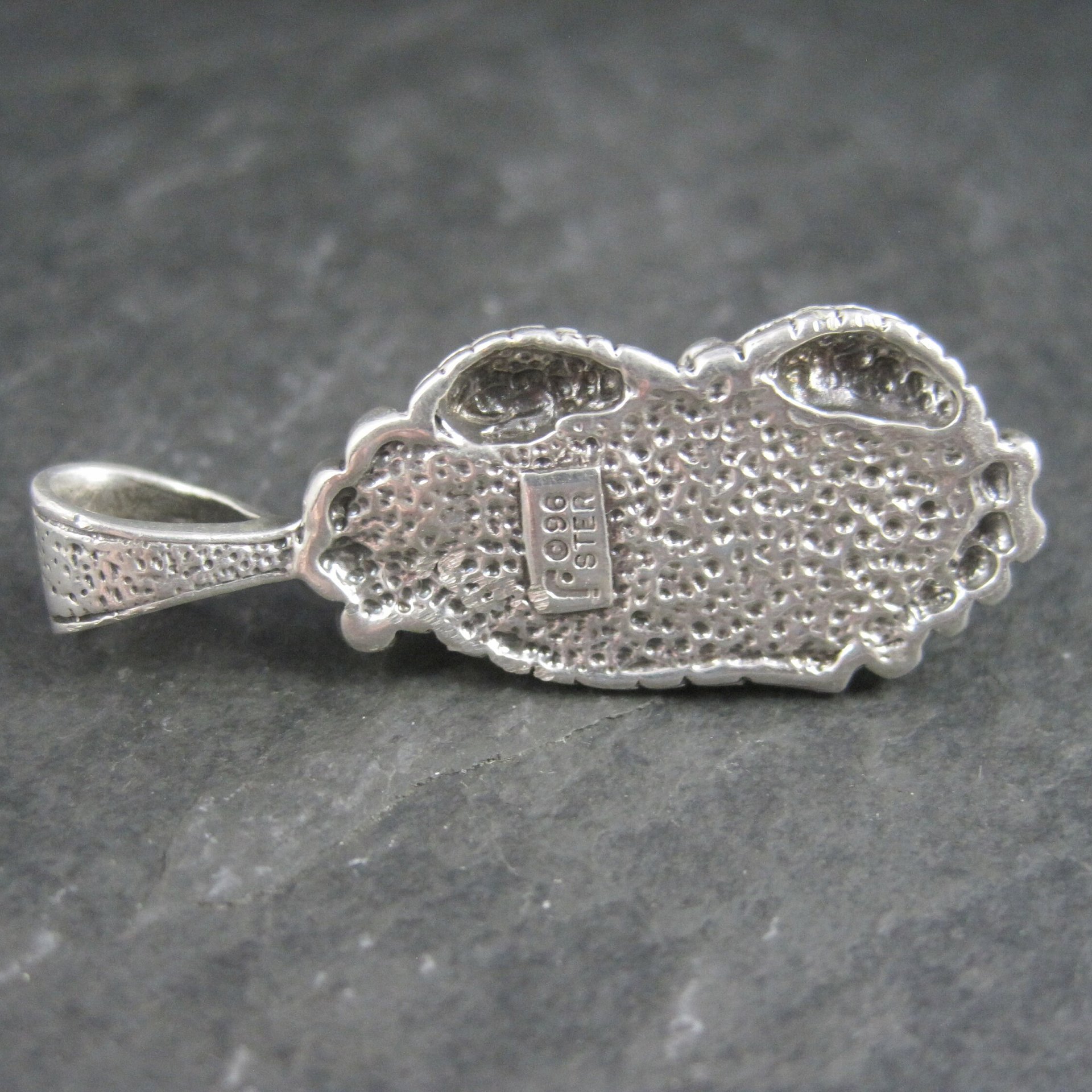 Southwestern Sterling Turquoise Pendant Carol Felley