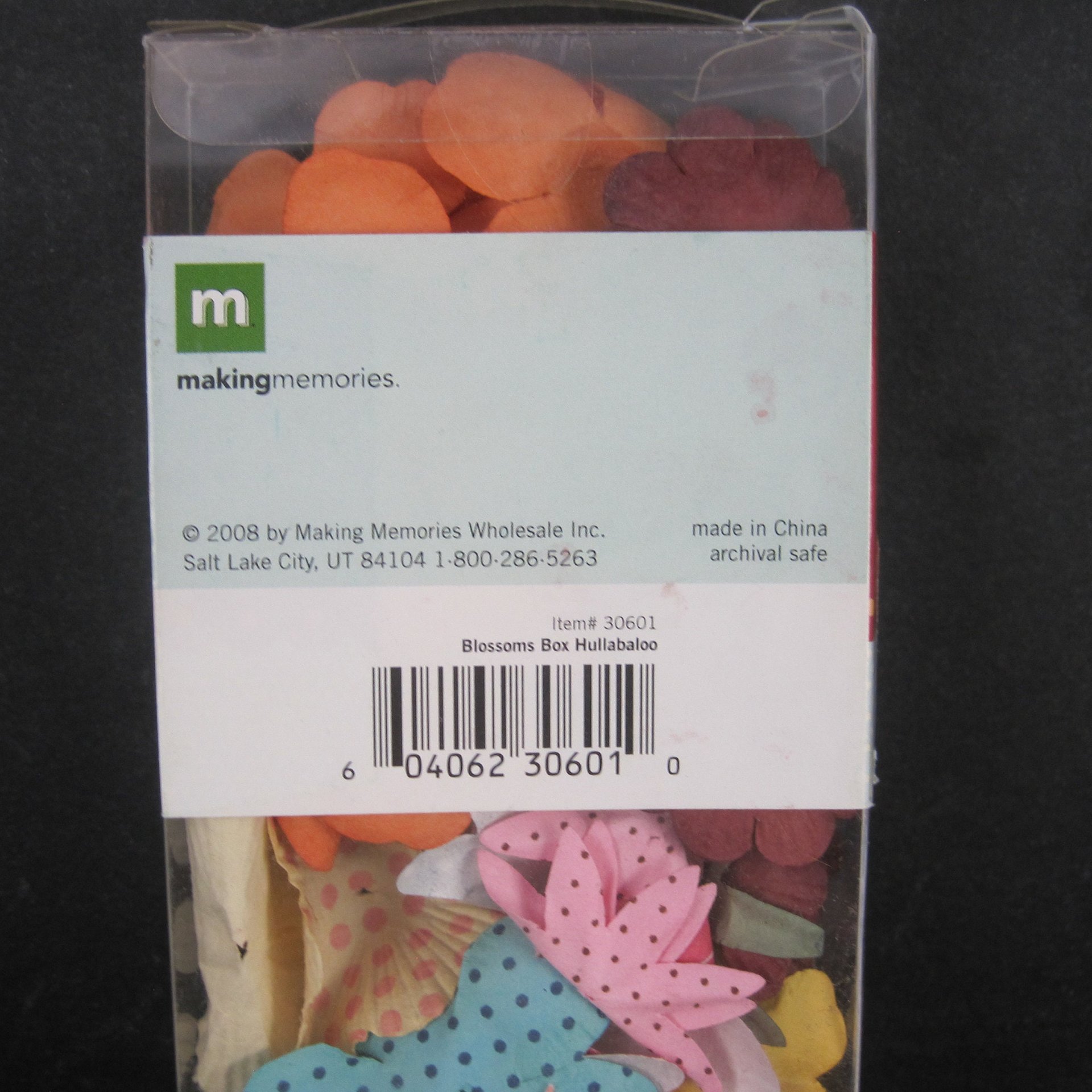 Discontinued Making Memories Hullabaloo Paper Flowers