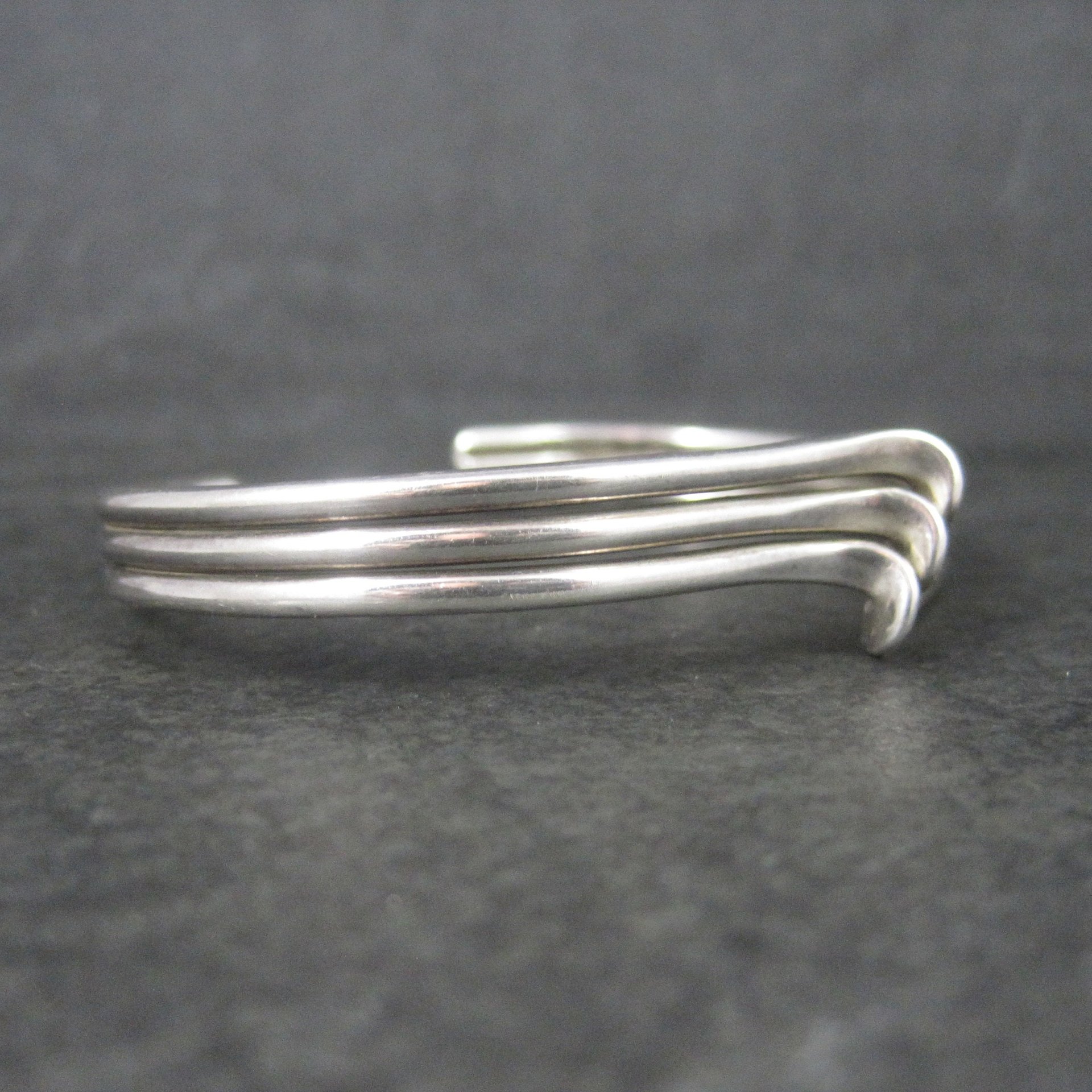 Mexican Sterling Cuff Bracelet 6.5 Inches