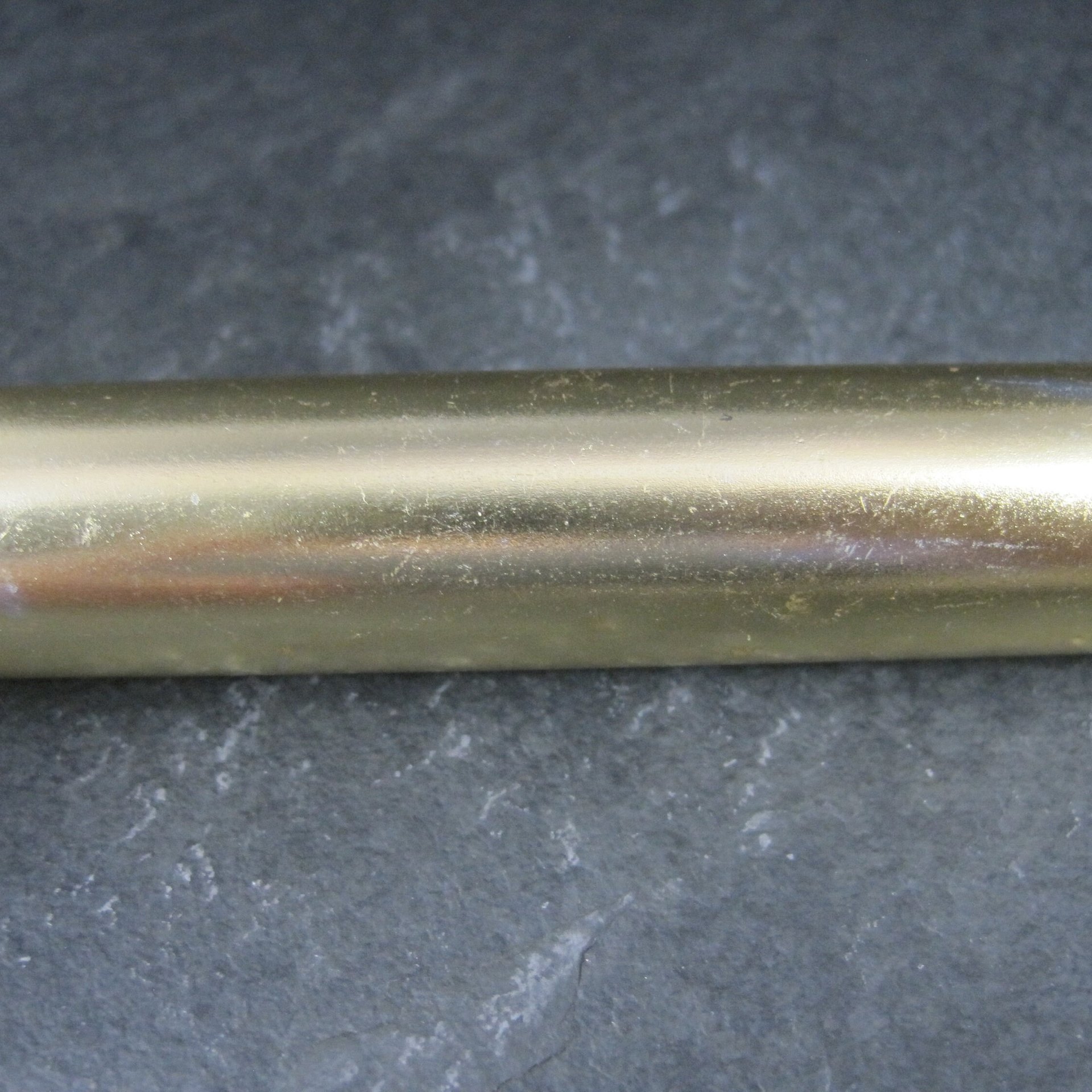 Vintage Gold Rhinestone Toothbrush Holder