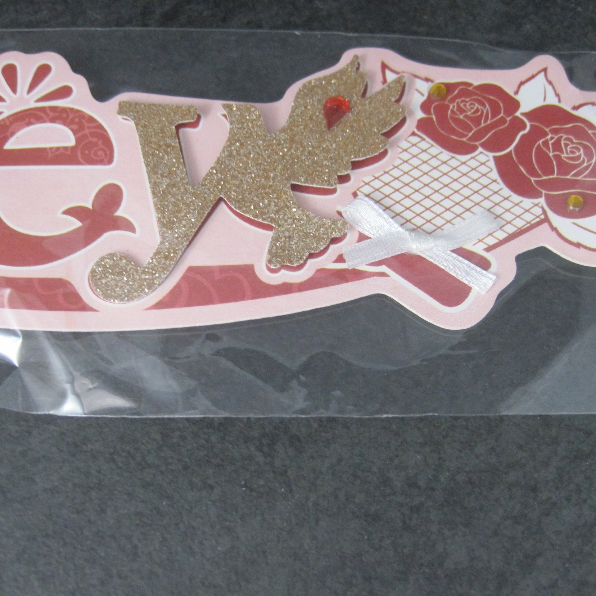 Dimensional Honey Scrapbooking Title