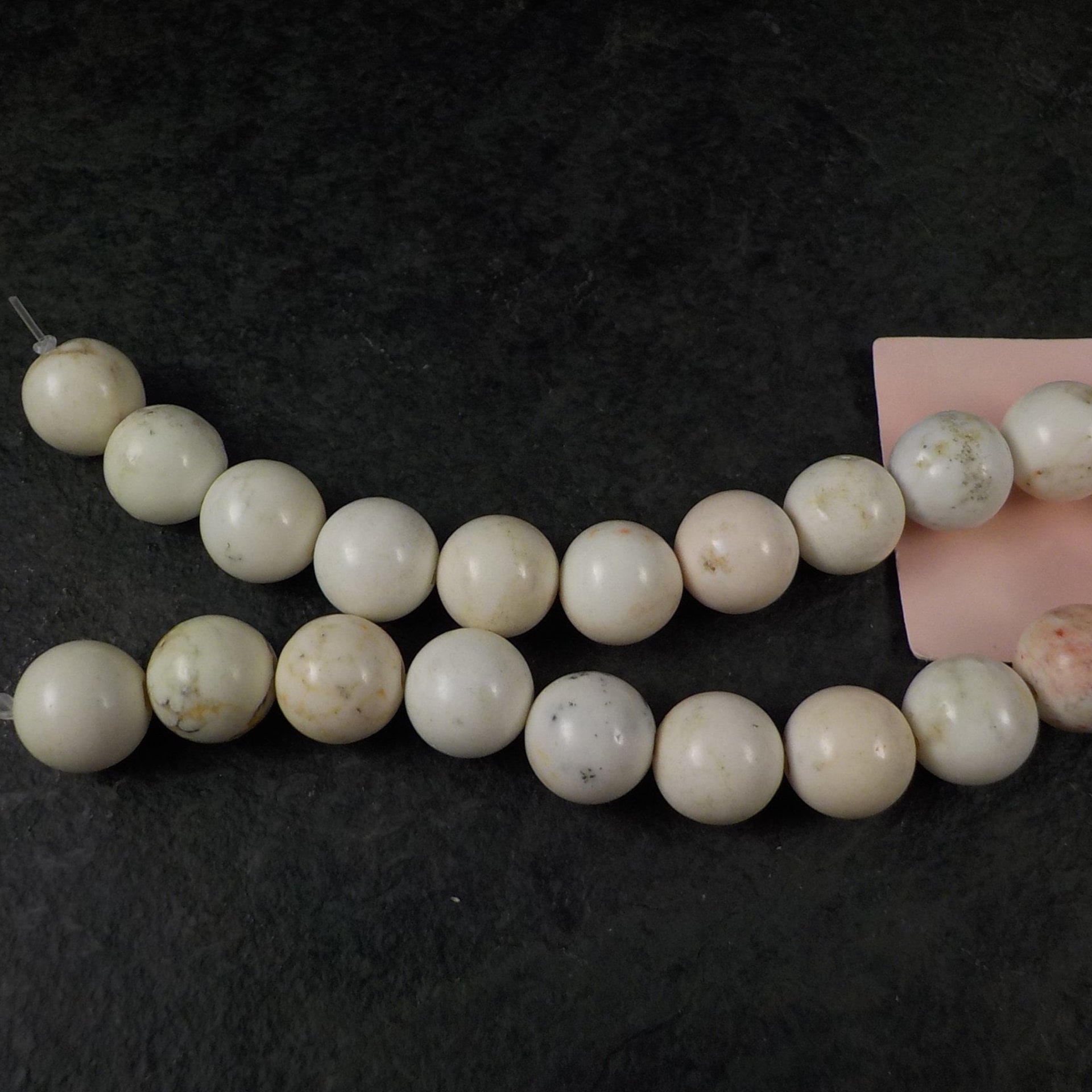 Bliss 8mm Round Howlite Beads