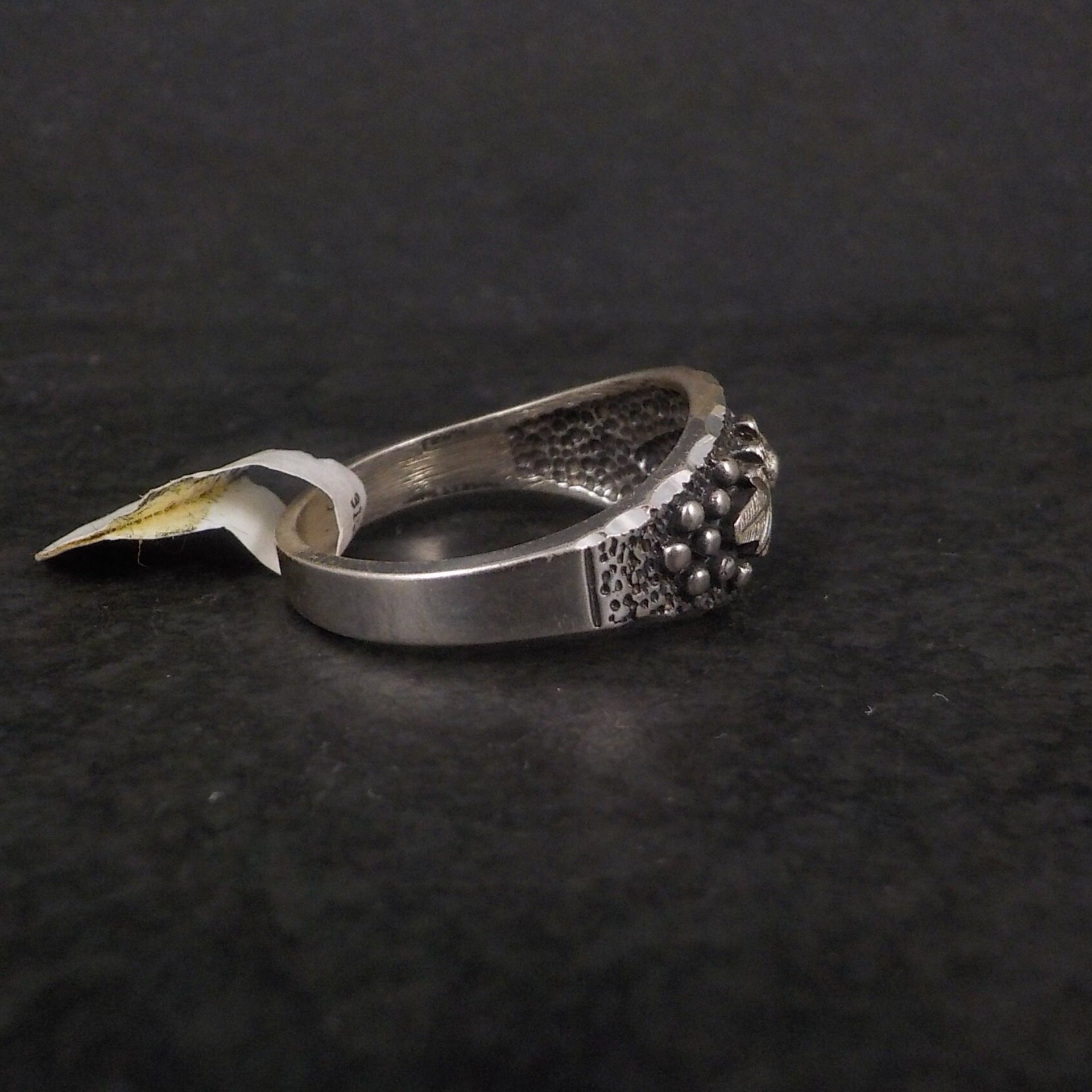 Mens Black Hills Silver Leaf Ring 90s New Old Stock Multiple Sizes Available