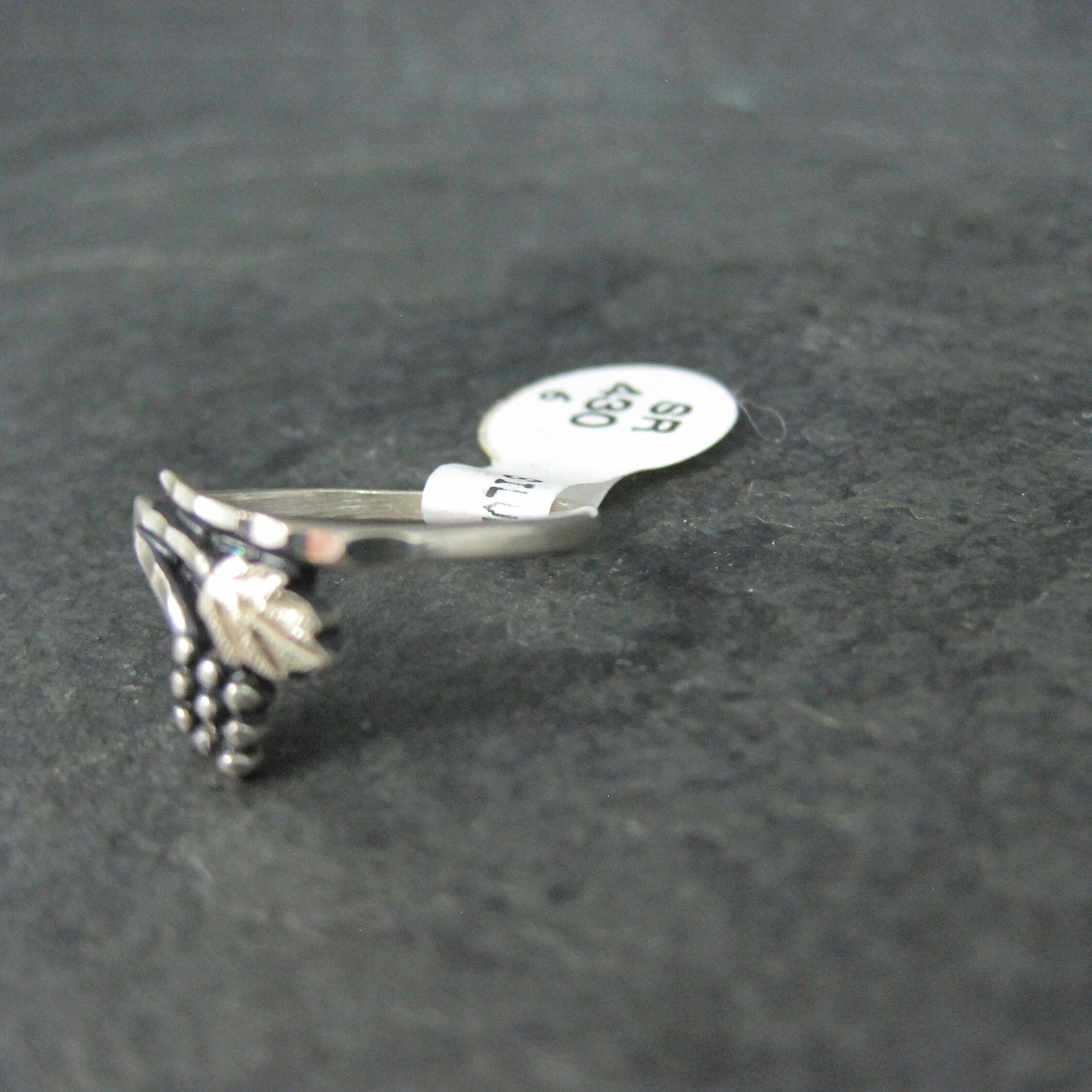 Dainty Black Hills Sterling Ring New Old Stock Multiple Sizes Available