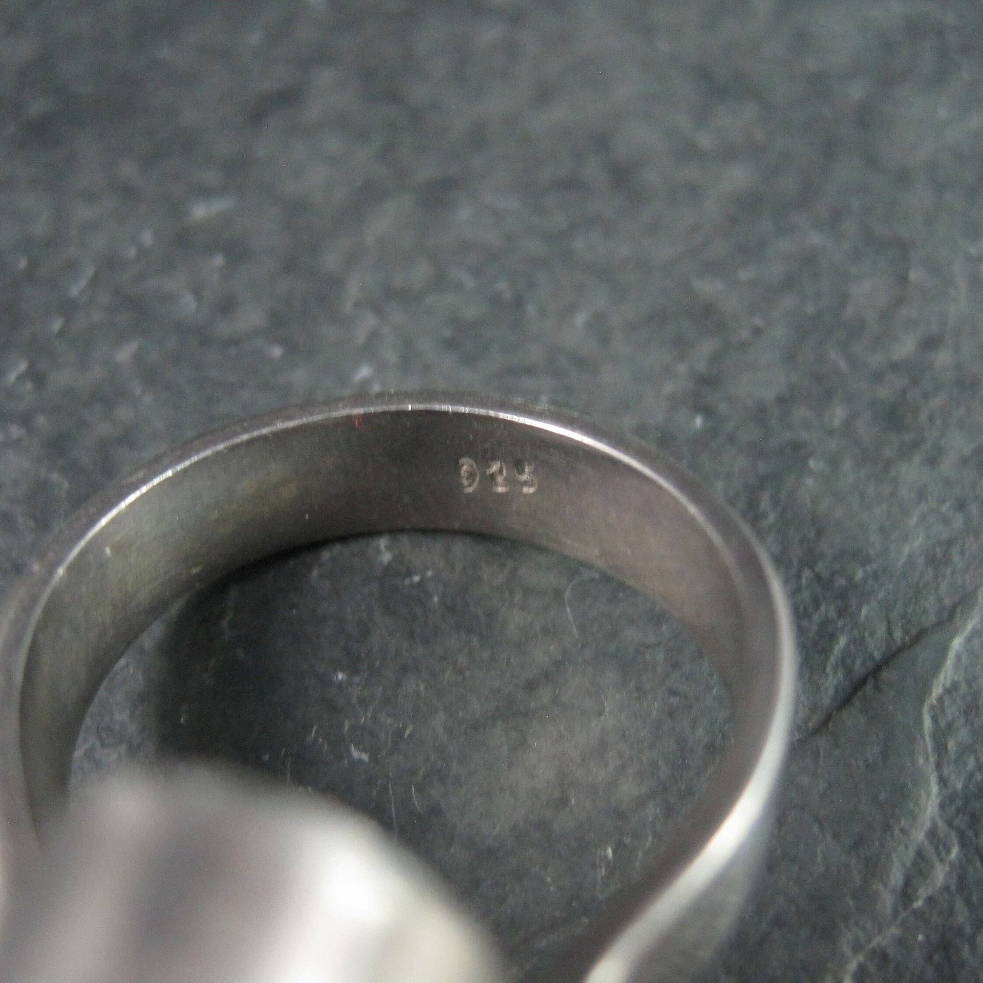 Vintage Sterling Tigers Eye Ring Size 9