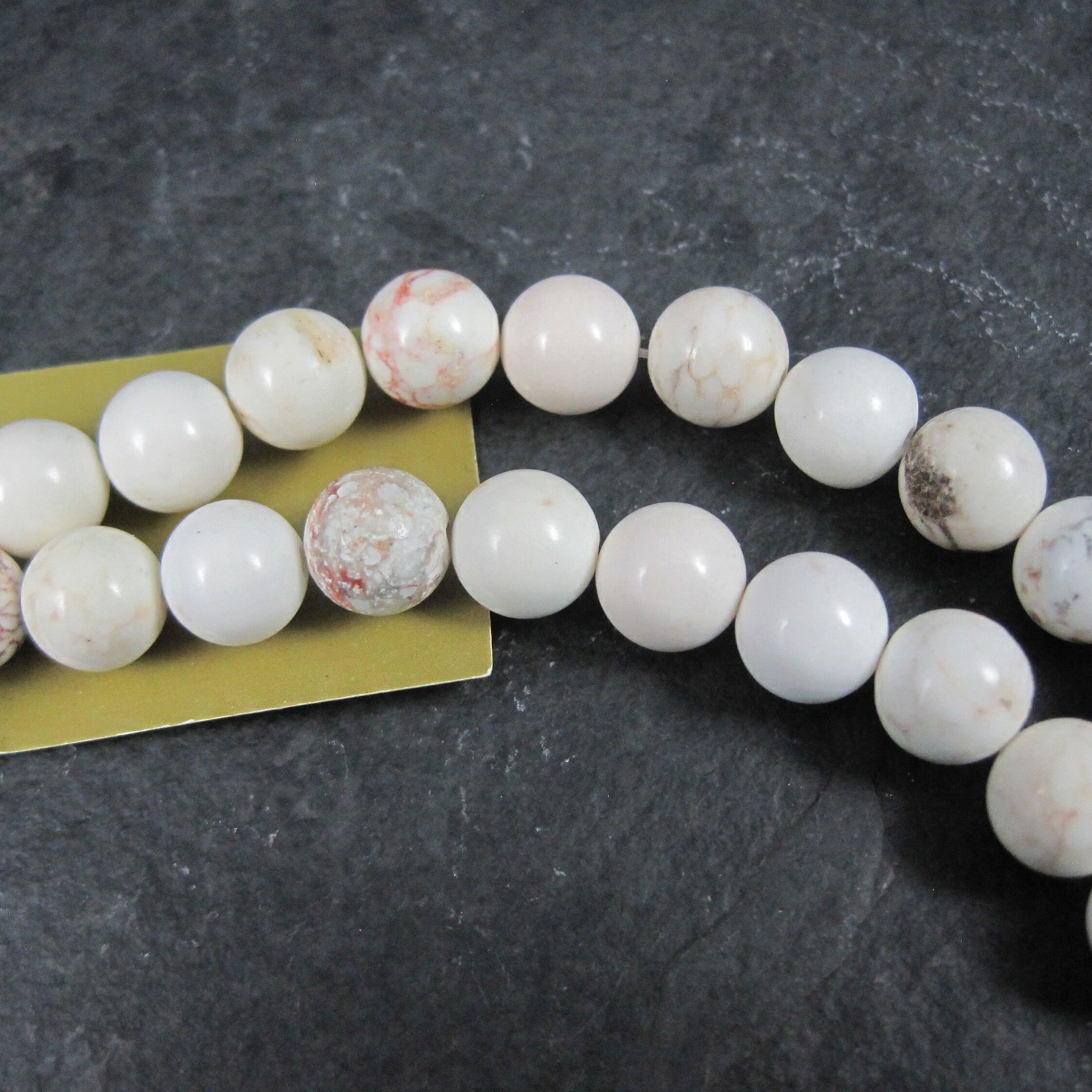 Bead Gallery 8mm Round Howlite Beads