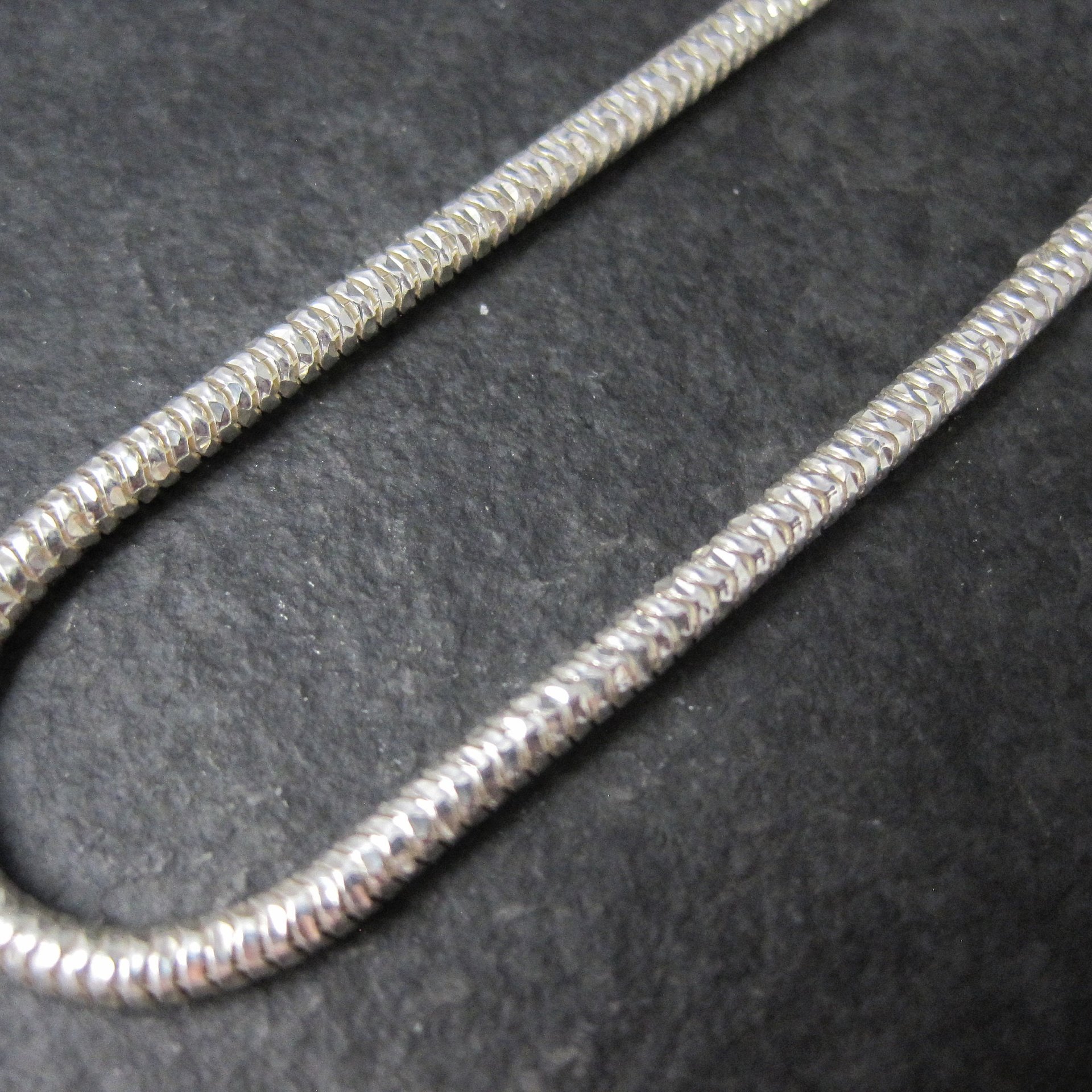 Italian Sterling 2mm Snake Chain 24 Inches