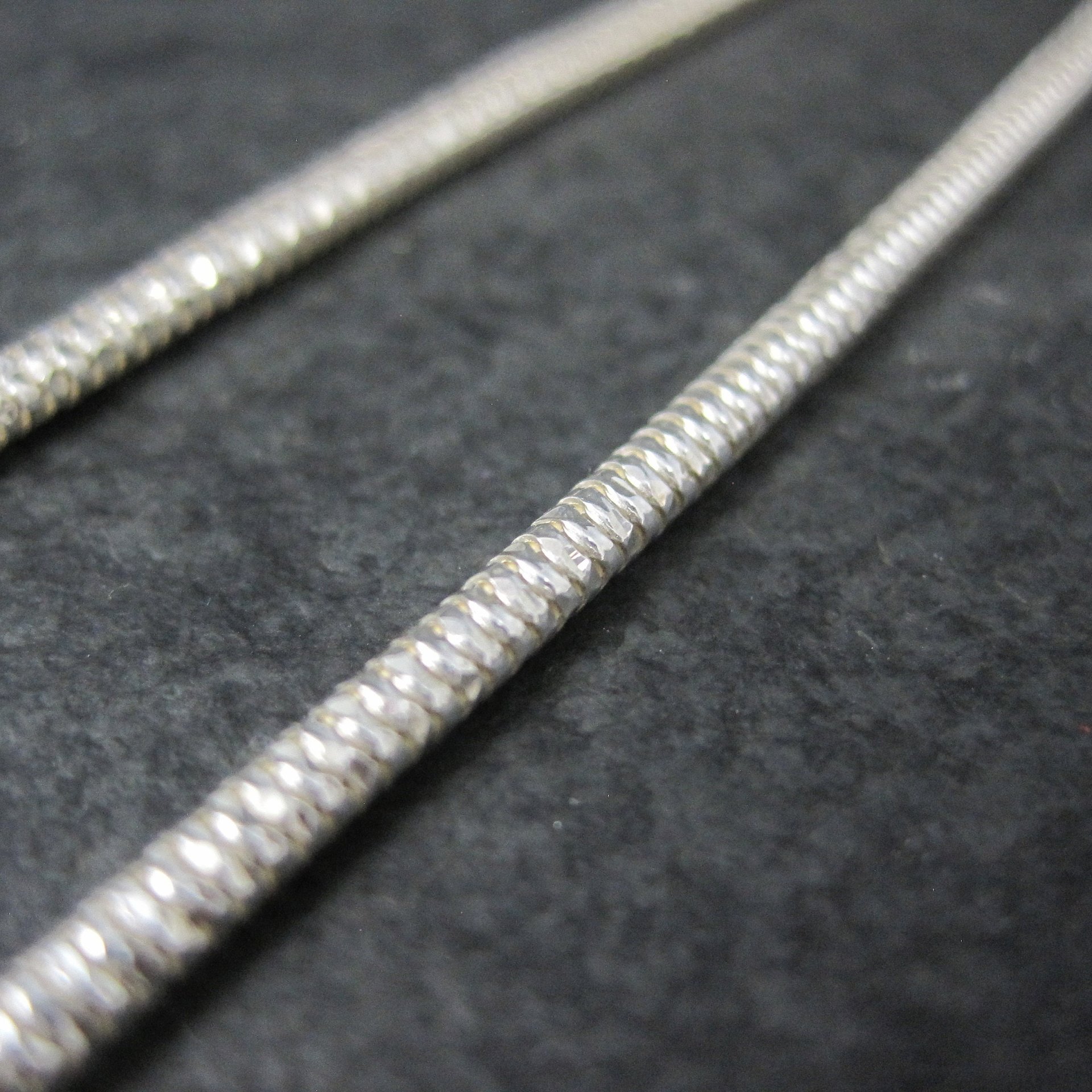 Italian Sterling 2mm Snake Chain 24 Inches