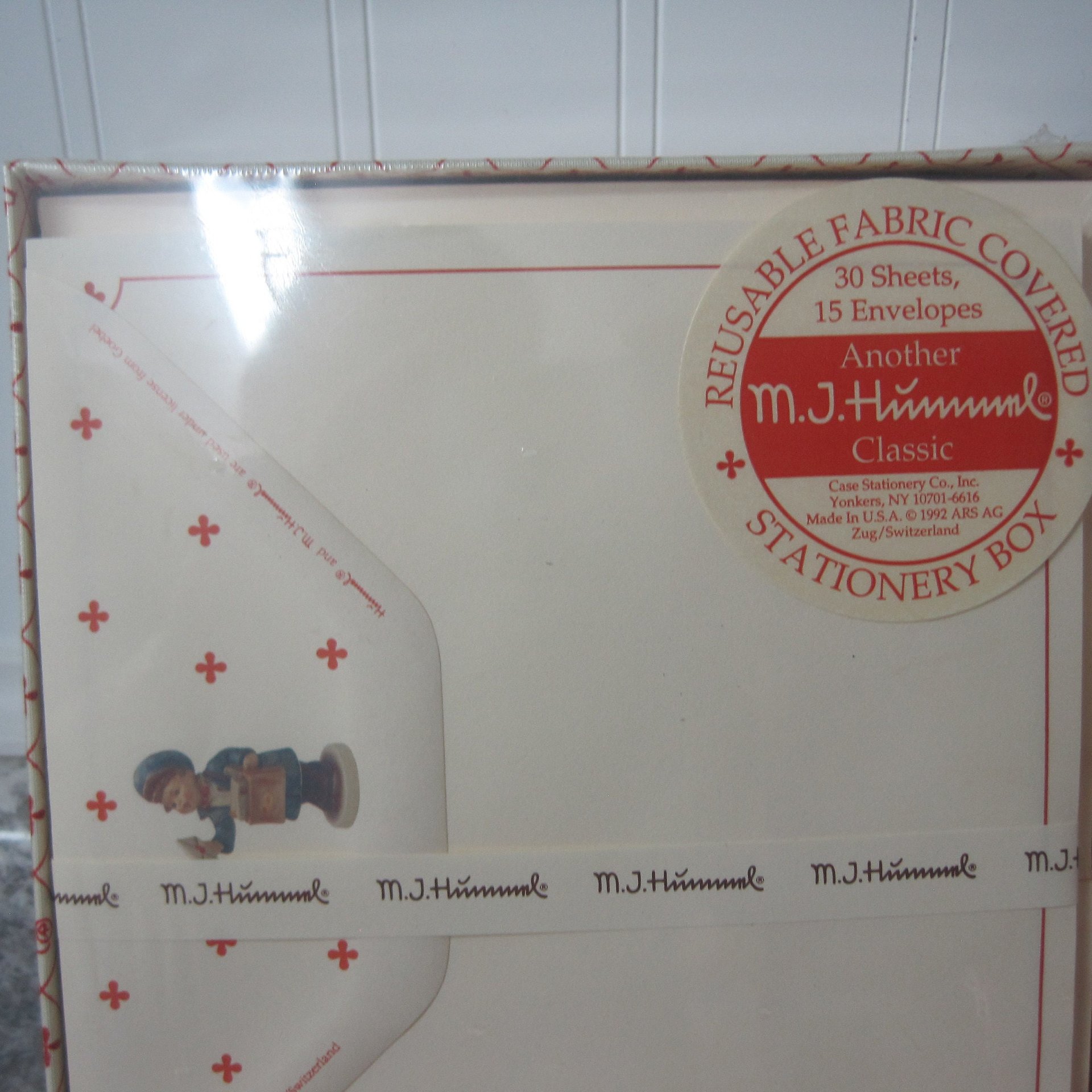 MJ Hummel 119 Postman Stationary Set 1992 Yonkers NOS