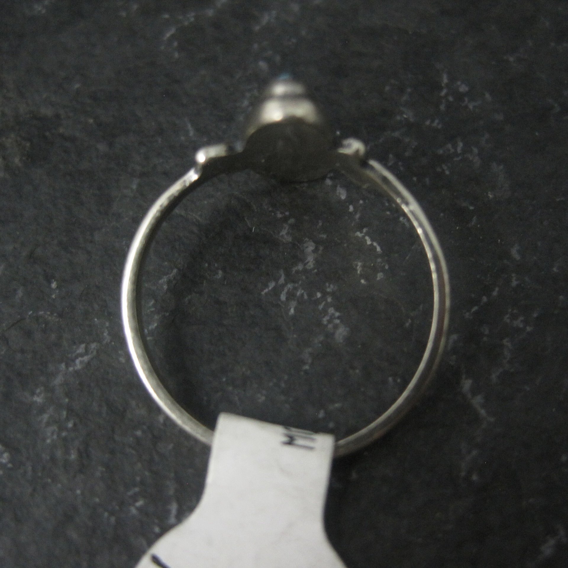 Dainty Southwestern Sterling Inlay Ring