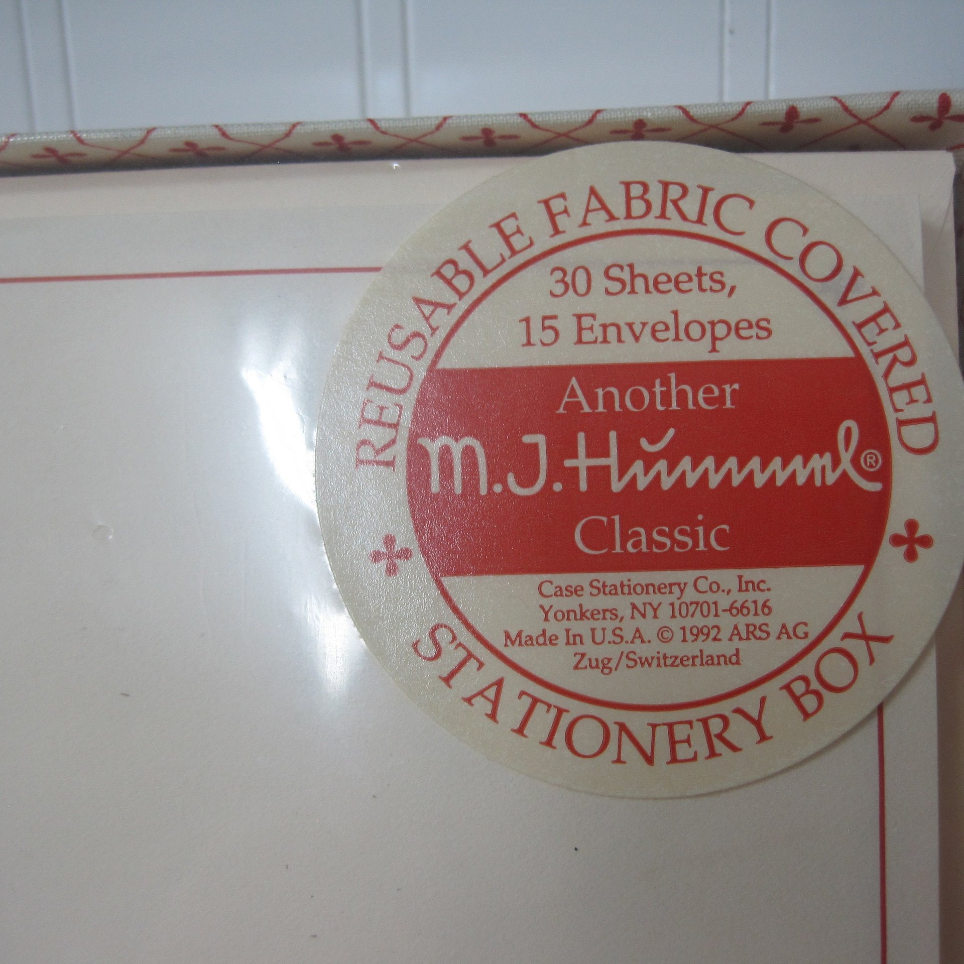 MJ Hummel 119 Postman Stationary Set 1992 Yonkers NOS