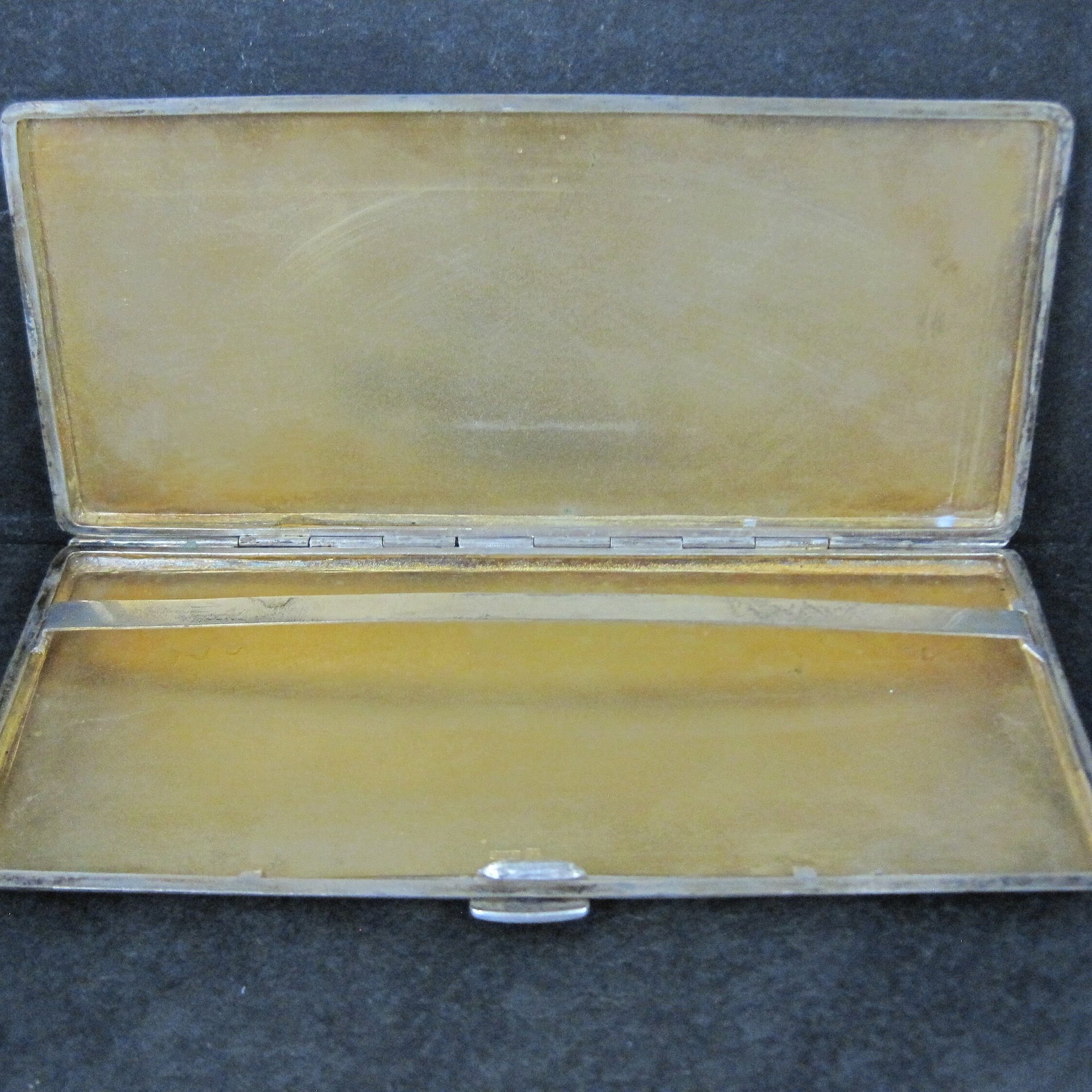 Vintage Silver Dragon Cigarette Case Chinese Export