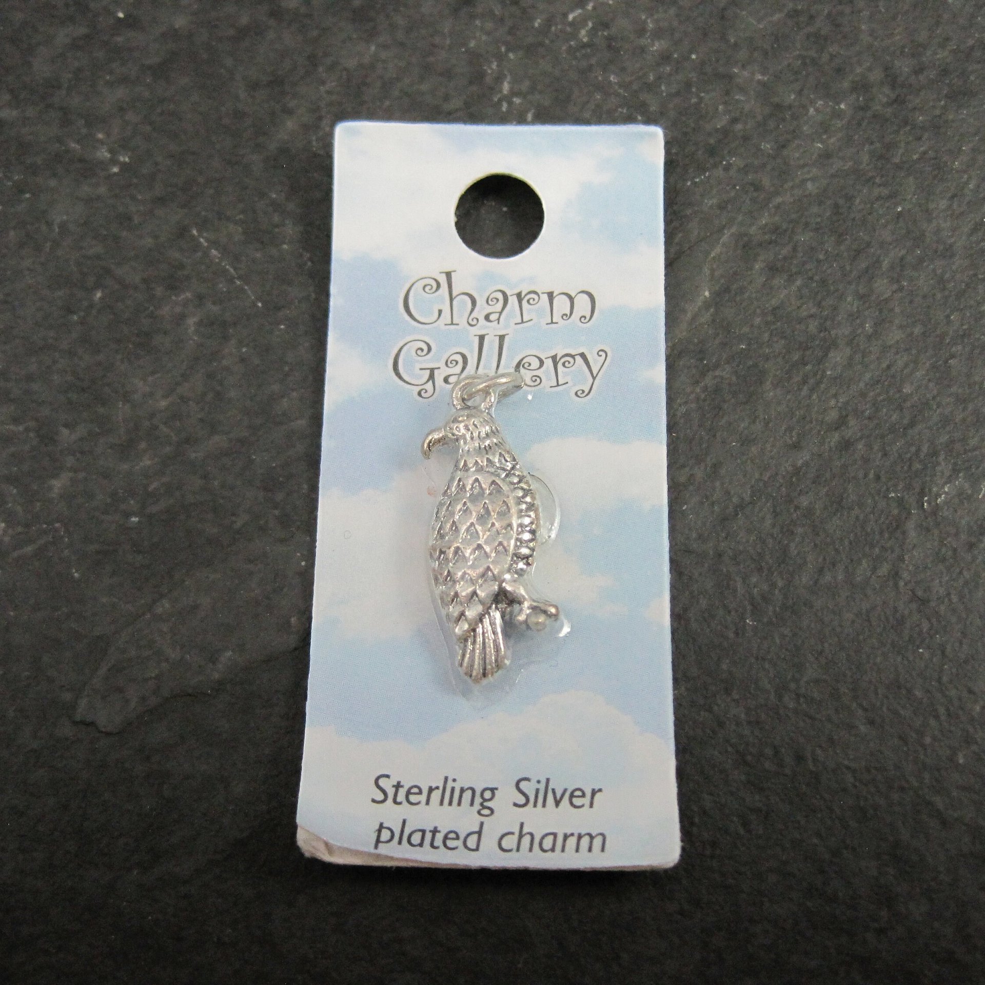 Eagle Charm Silver Plated