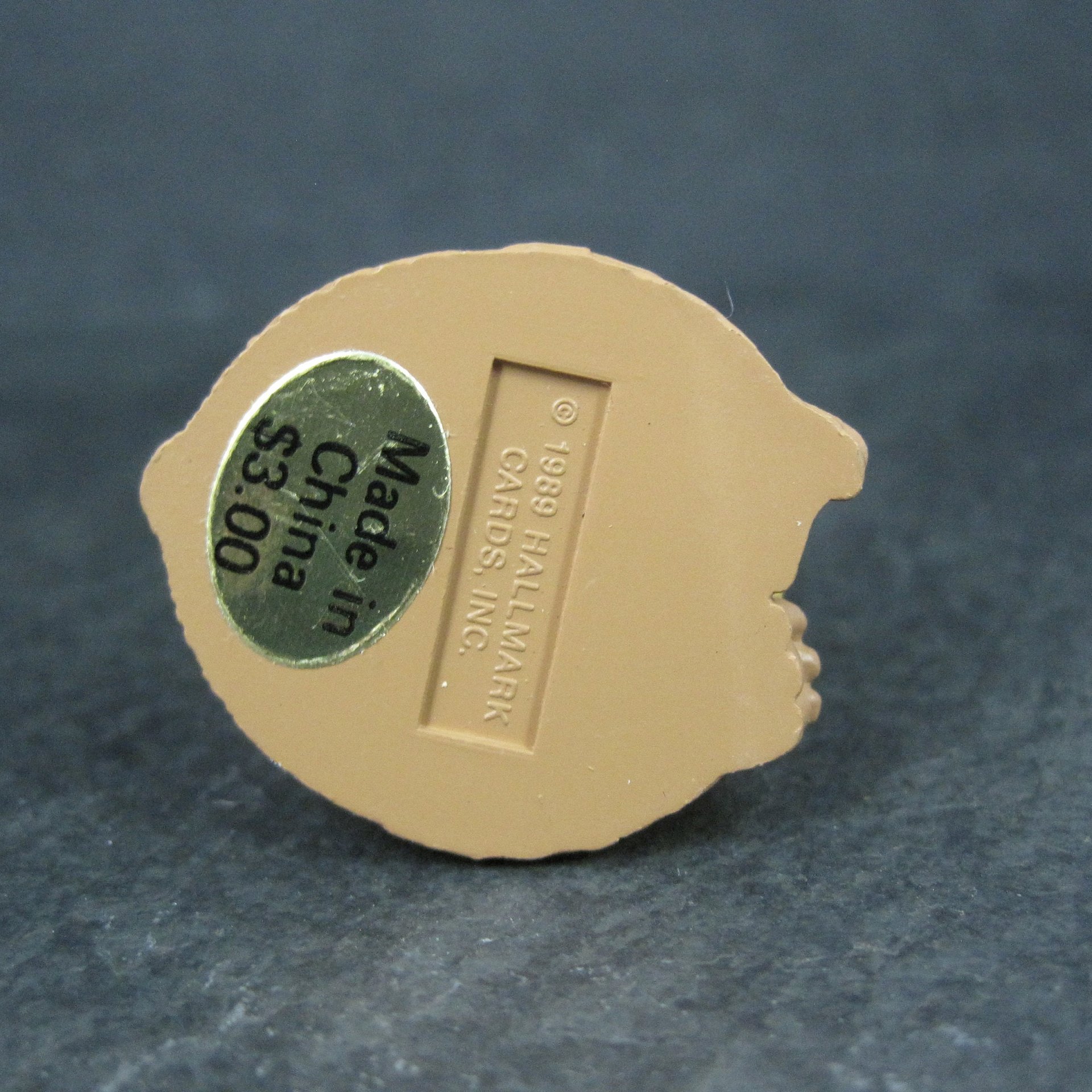 1989 Hallmark Thanksgiving Bear Merry Miniature NOS