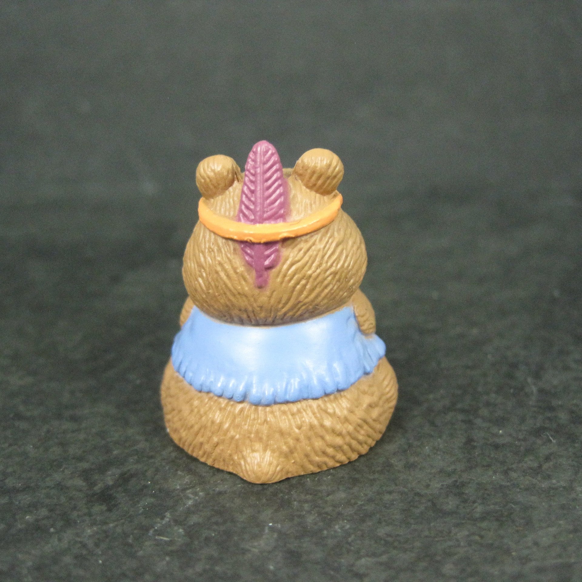 1989 Hallmark Thanksgiving Bear Merry Miniature NOS