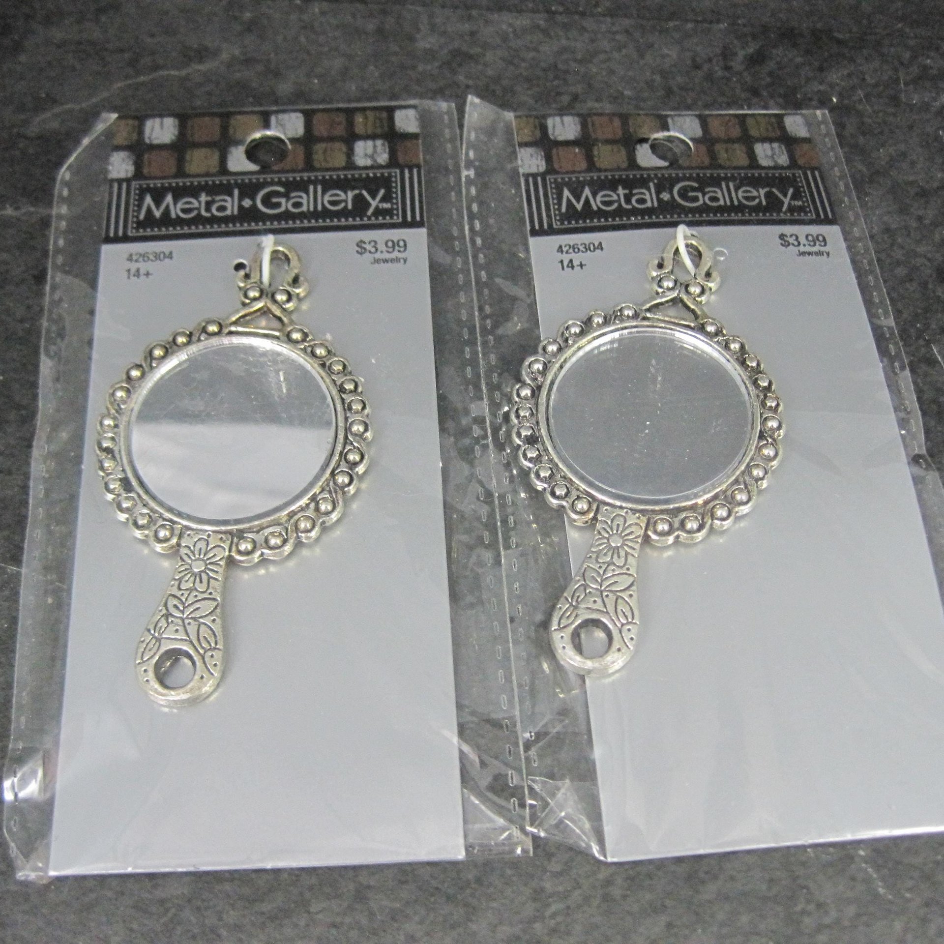 Lot of 14 Pendants Lockets Charms for Jewelry Making Bead Treasures Bead Gallery All New Old Stock