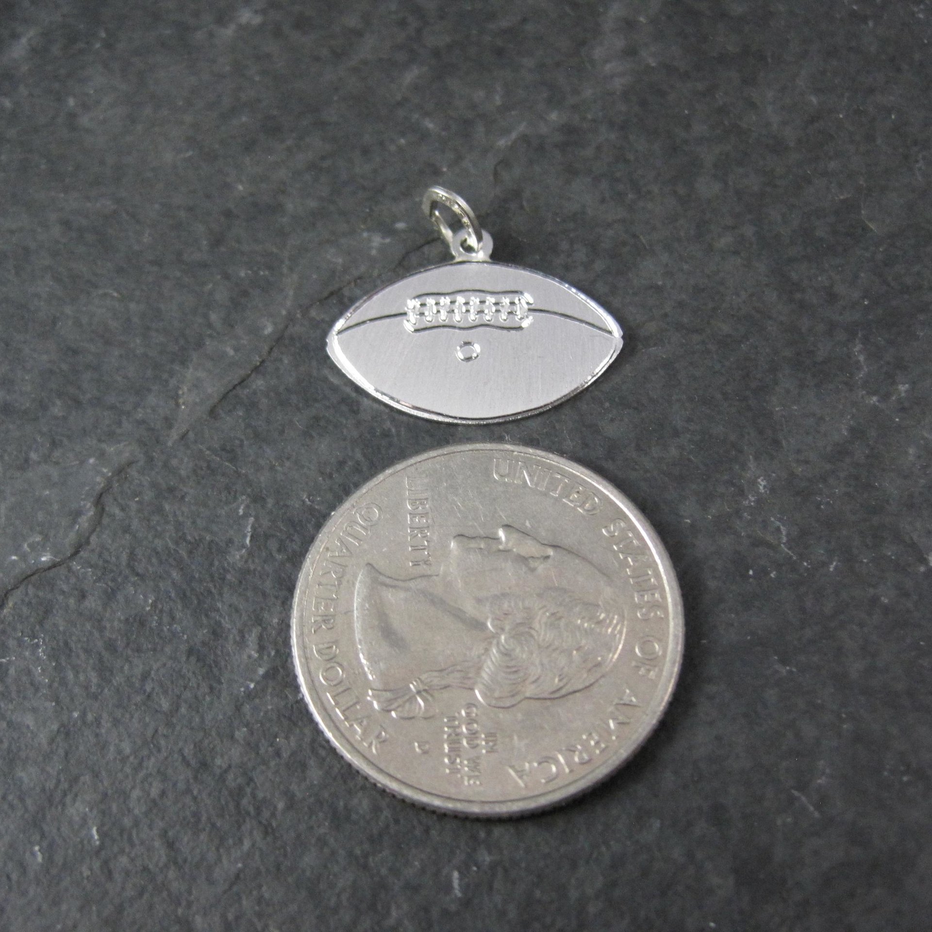 Vintage Sterling Football Charm Beau