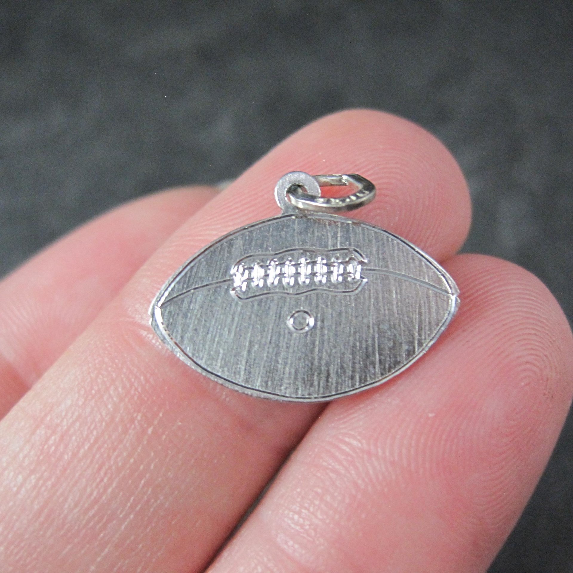 Vintage Sterling Football Charm Beau