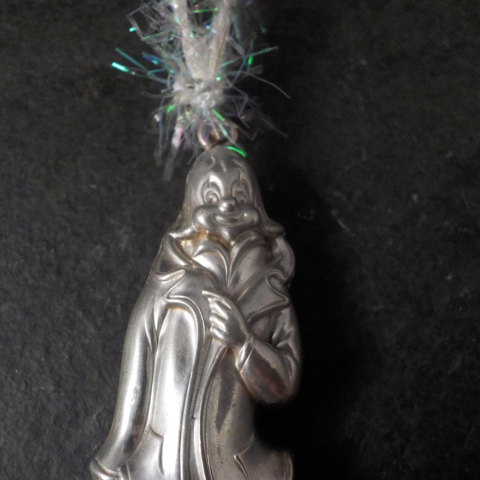 Vintage Sterling Silver Signed RM Trush 1978 Clown Ornament Pendant