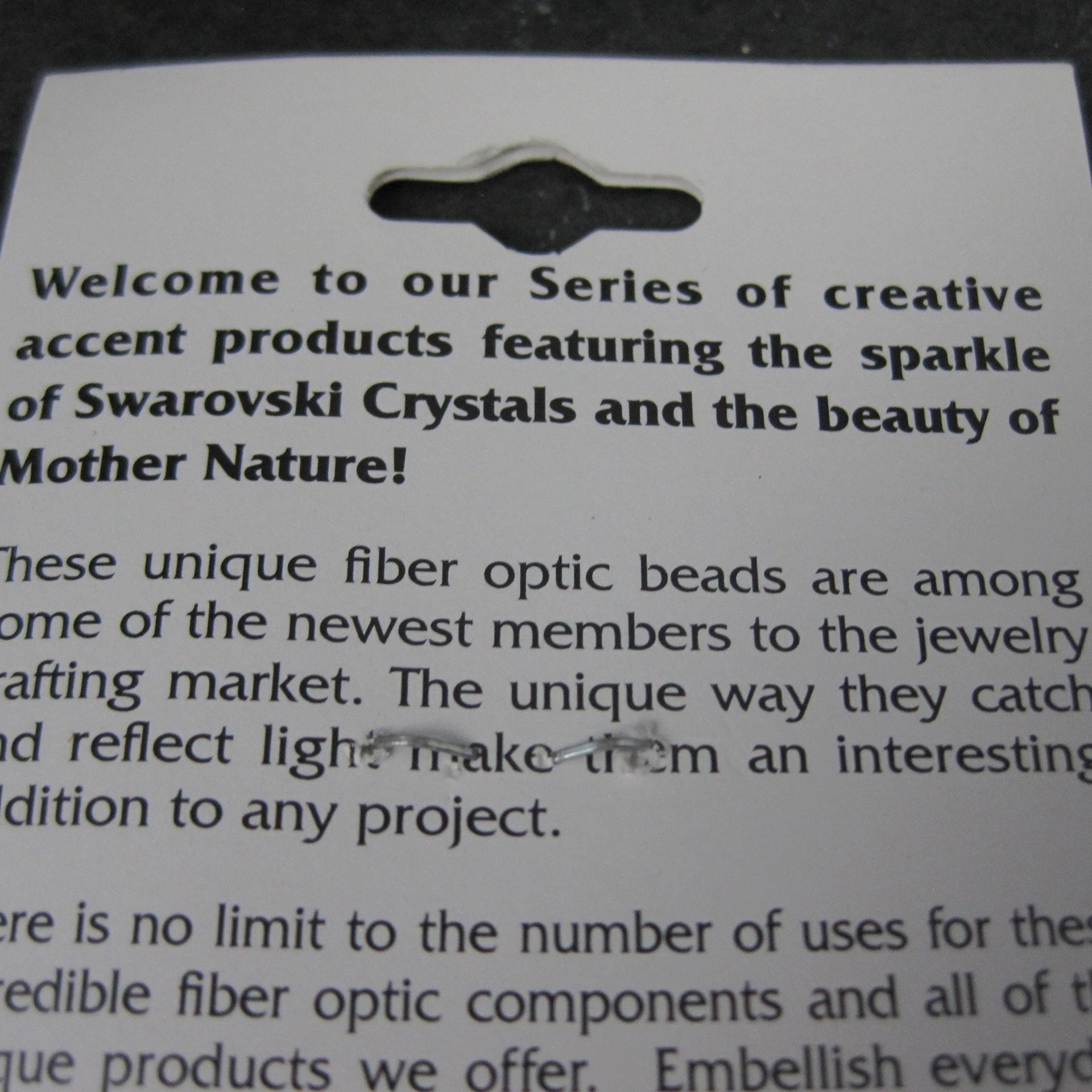 Pastel Fiber Optic Crystal Beads 8mm 4mm Pure Allure
