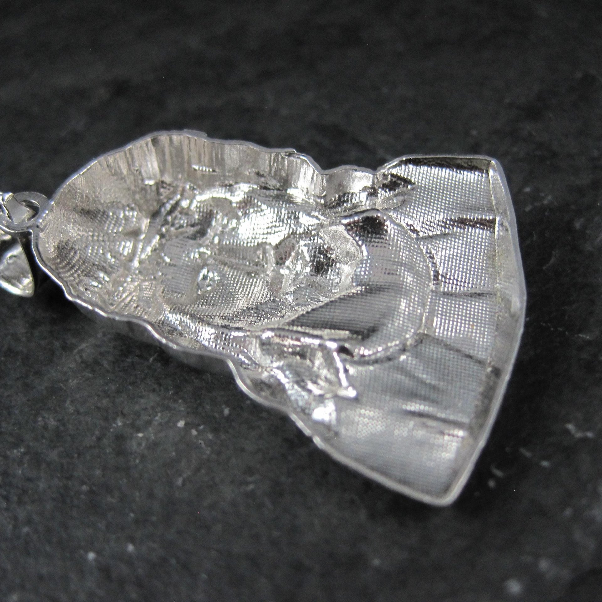Vintage Sterling Jesus Pendant