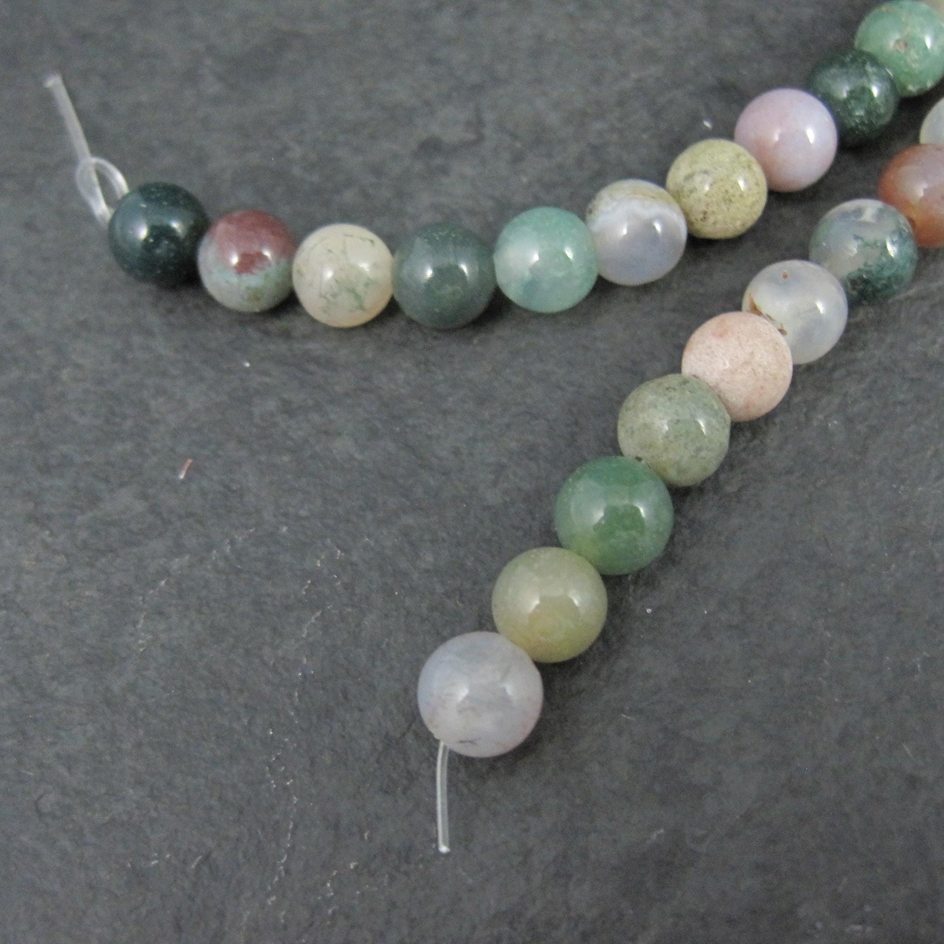 6mm Round Fancy Jasper Beads