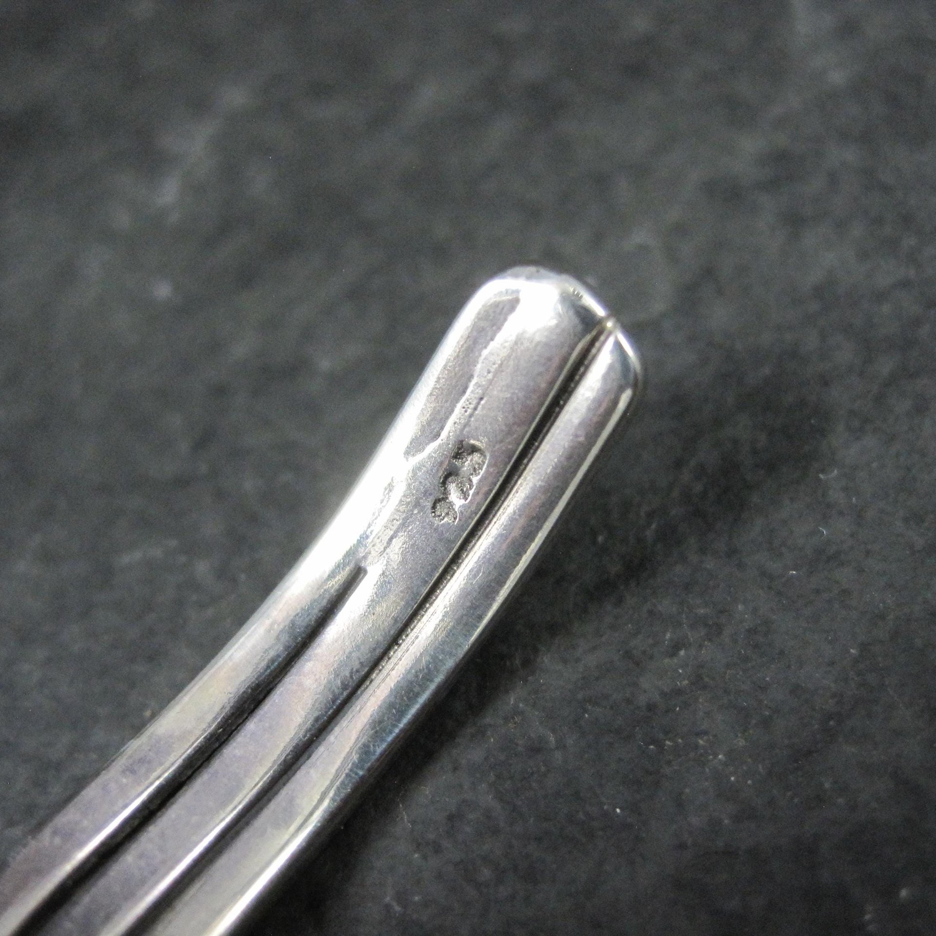 Vintage Wavy Cuff Bracelet 6.5 Inches Sterling Silver Estate Jewelry