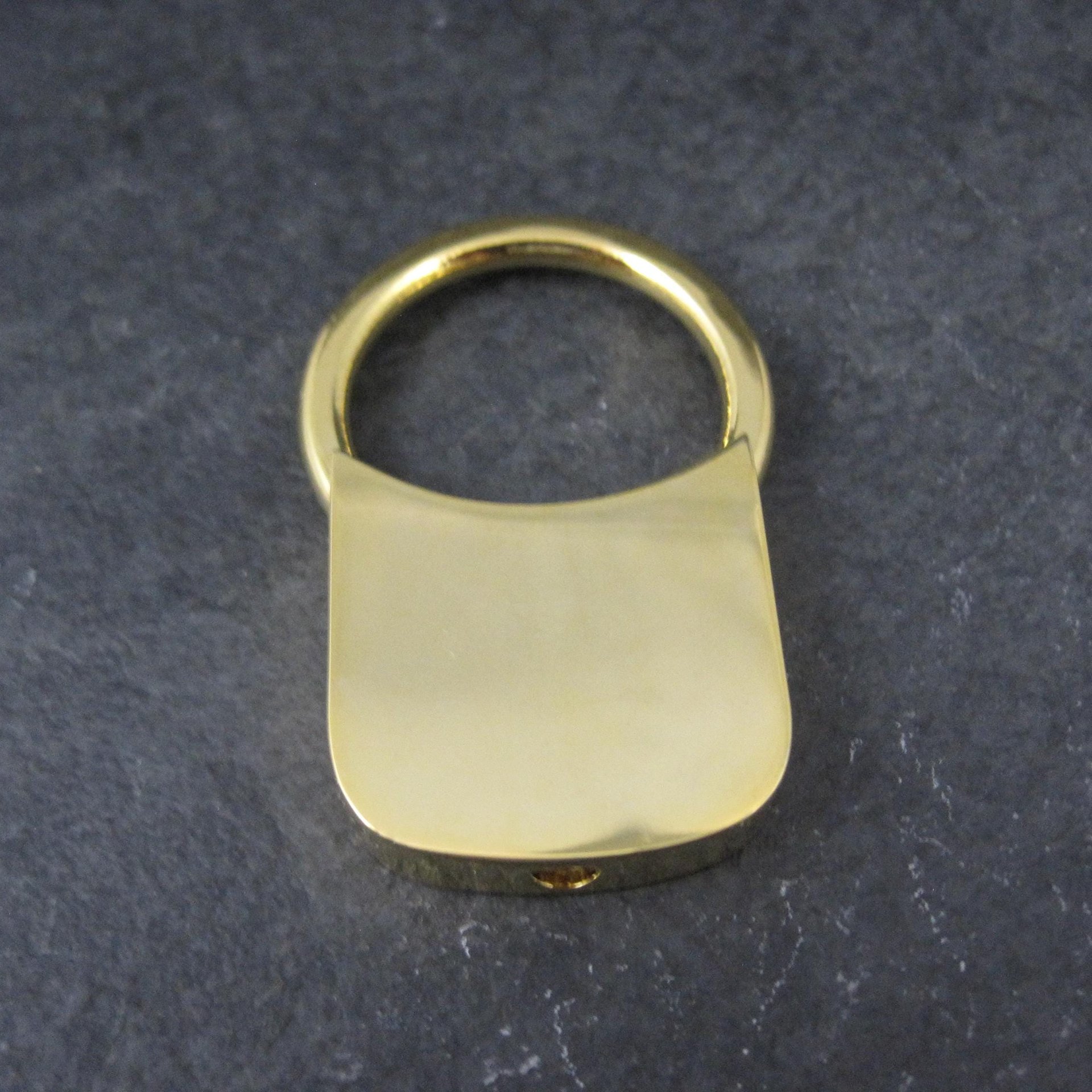 Vintage Teacher Keychain I Make A Difference New Old Stock 1980s Key Ring