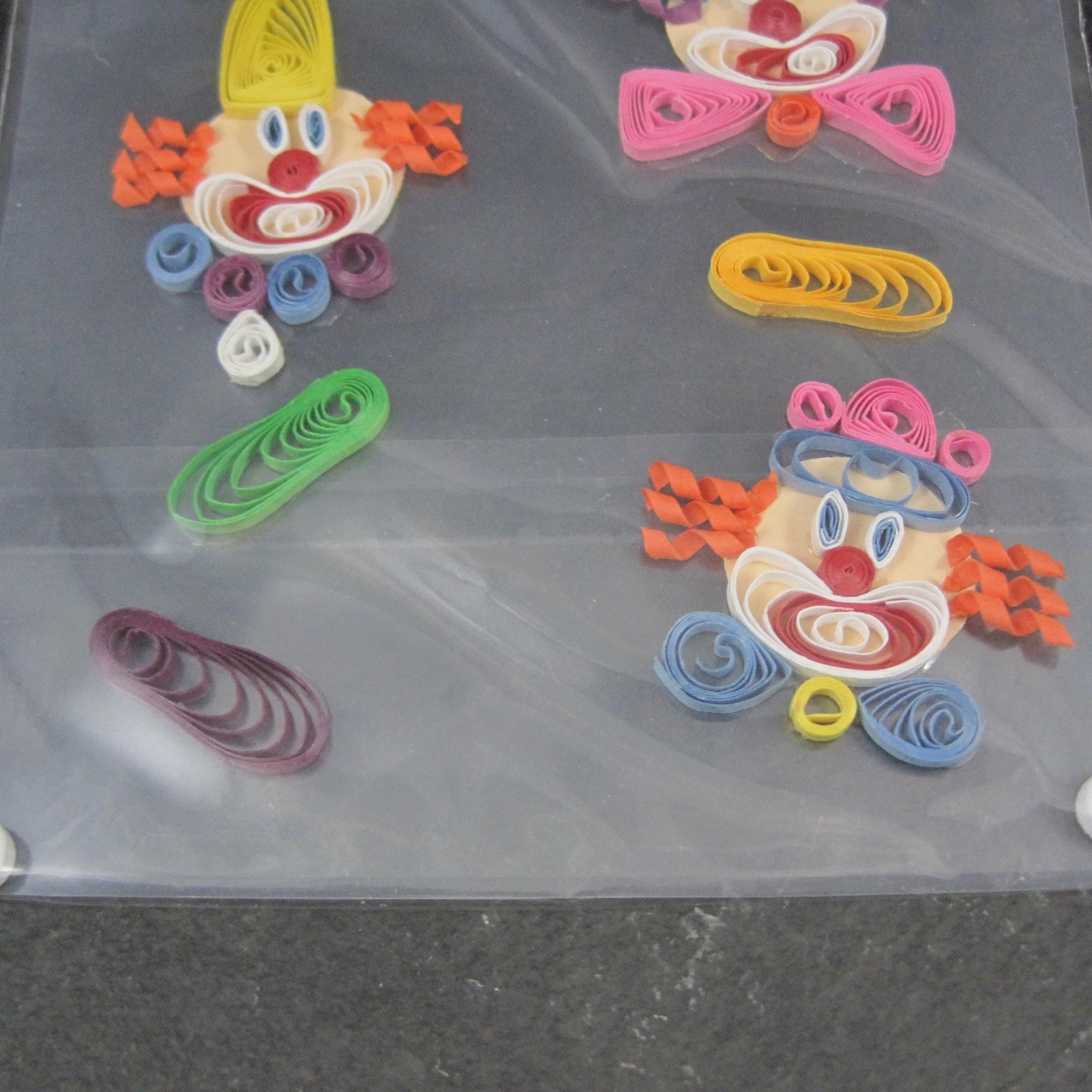 Provo Craft Quilled Clown Stickers Stand Outs Discontinued