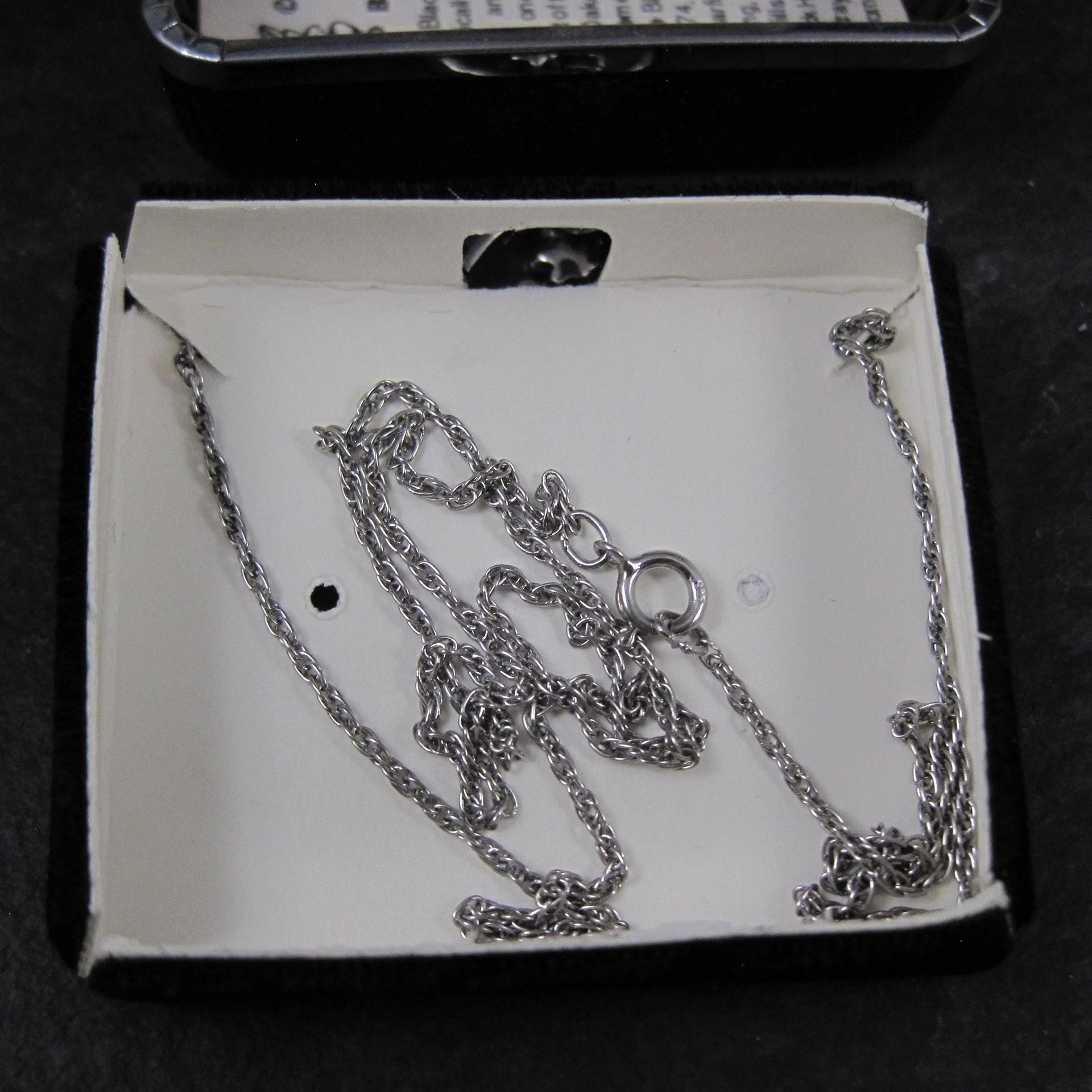 Estate Black Hills Silver Flower Pendant Necklace Langers