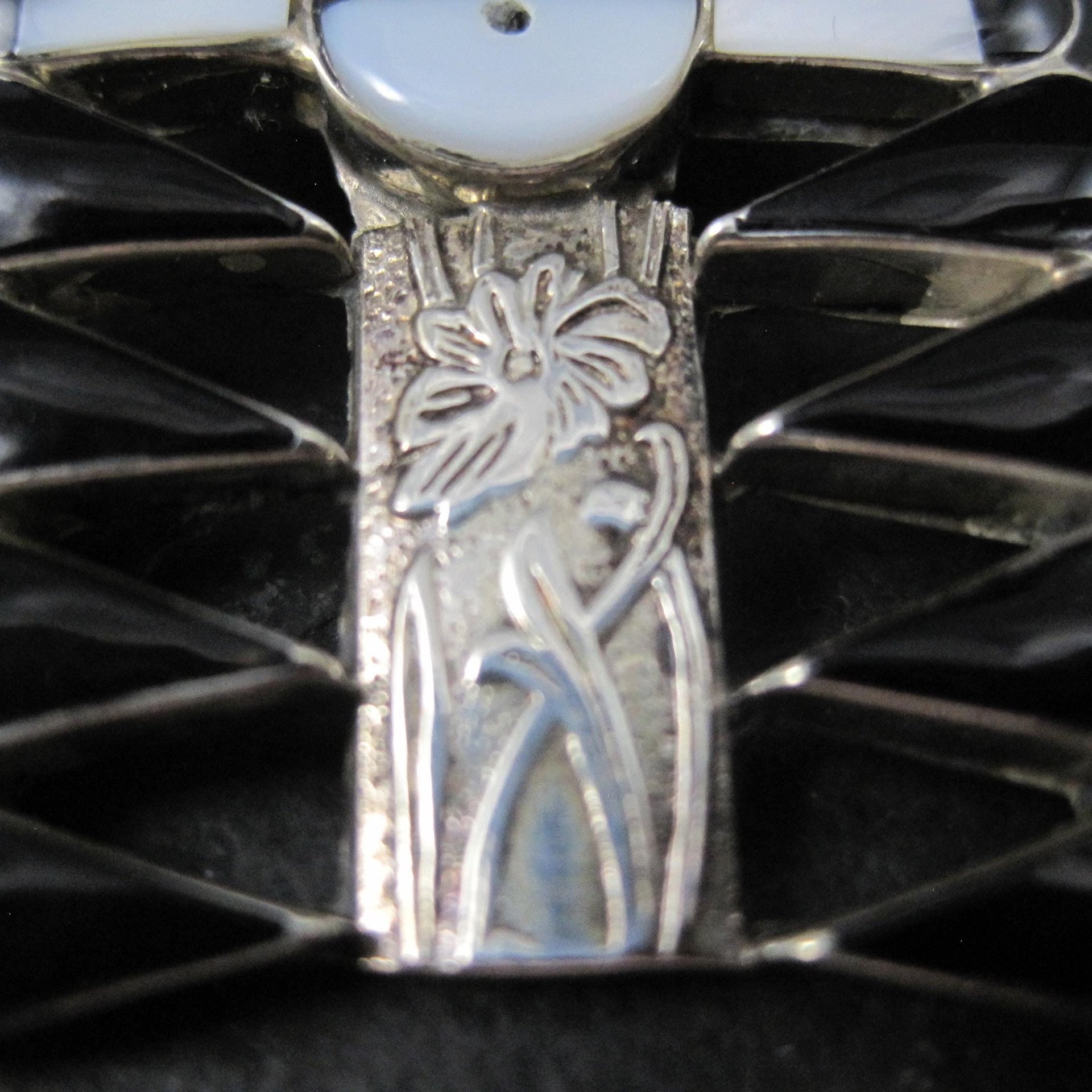 Southwestern Inlay Sunface Headdress Pendant Brooch