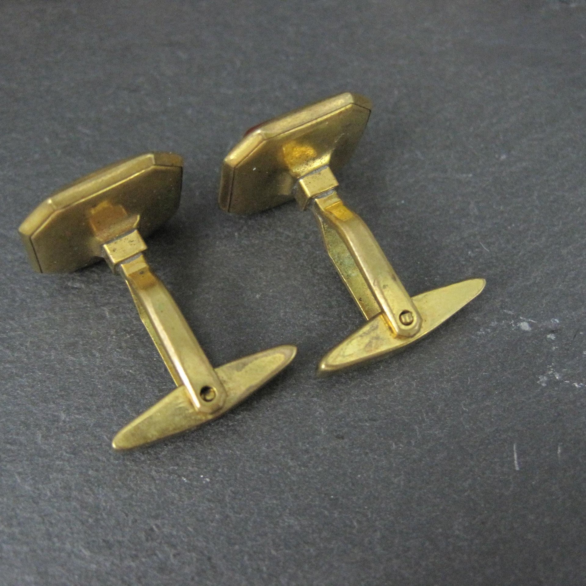 Set of 3 Sets Vintage Art Deco Cufflinks