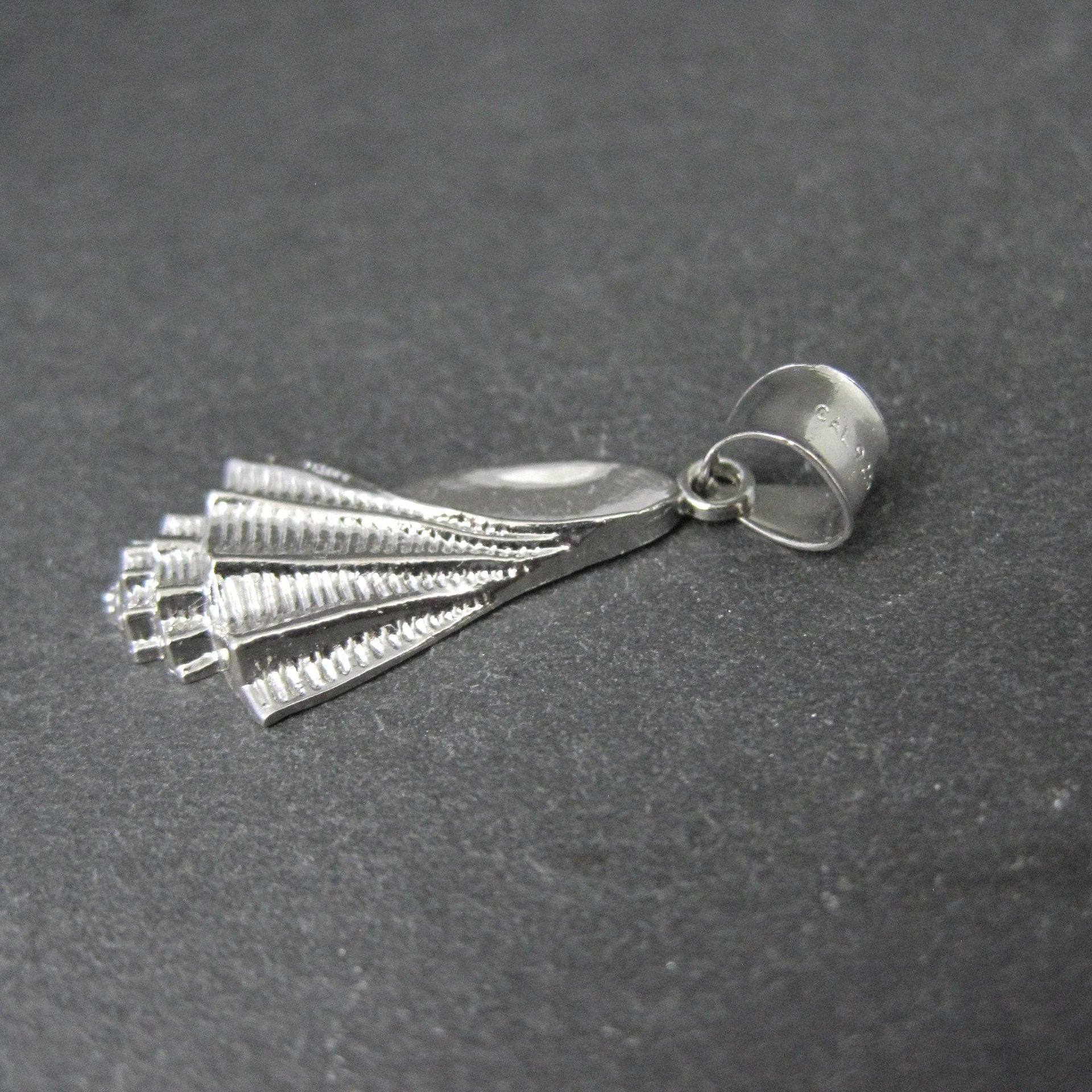 Sterling Silver Seashell Whelk Pendant