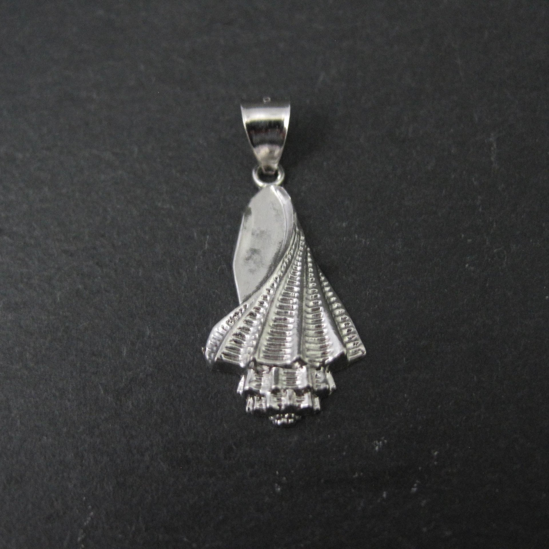 Sterling Silver Seashell Whelk Pendant