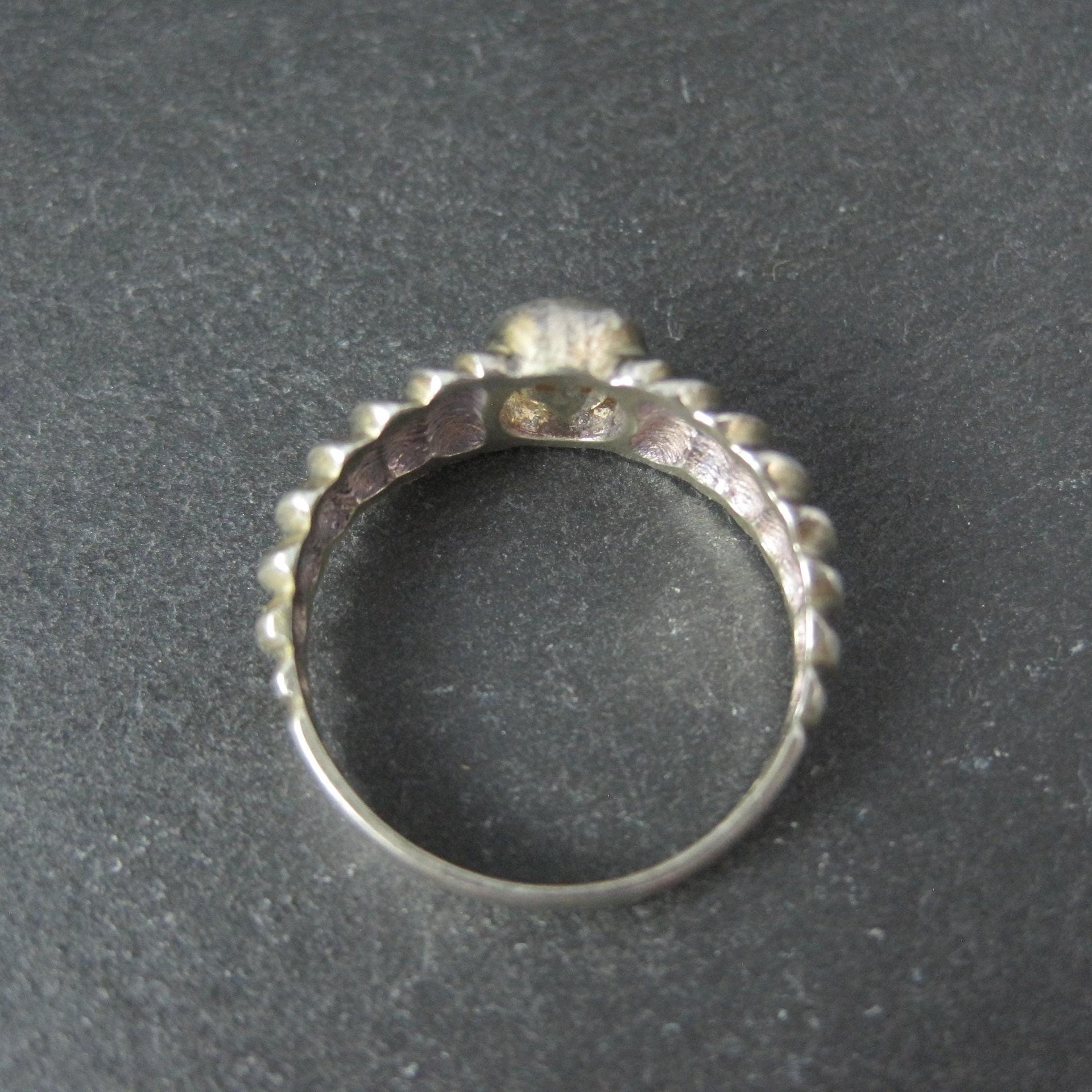 Sterling Silver Citrine Ring Size 7